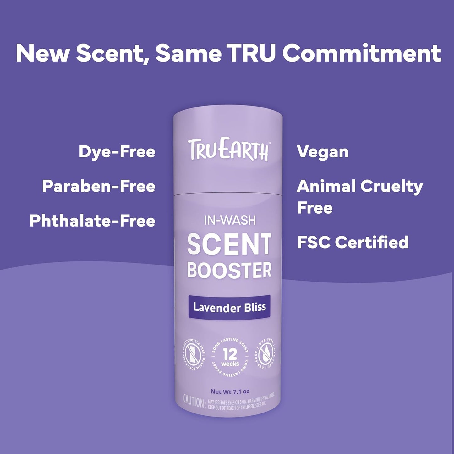 Tru Earth | Scent Booster | Lavender Bliss | Odor Protection | 7.1oz