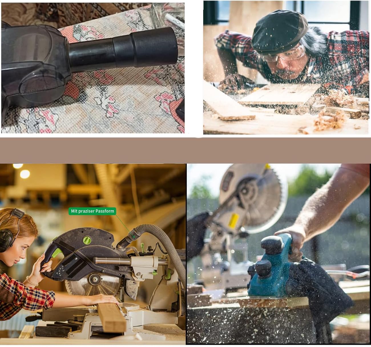 Universal Vacuum Hose Adapter Kit Reducer Attachment Set,Shop Vac Vacuum Hose Adapter 1 1/2 to 1 1/4 inch, 1 3/8 inch to 1 1/4 inch