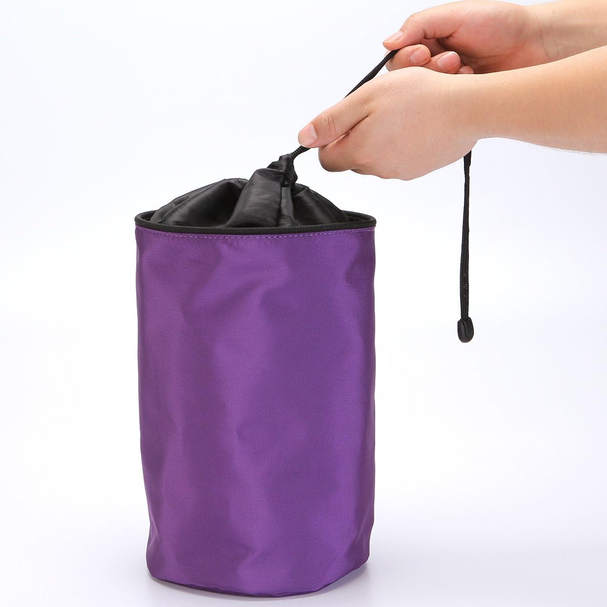 Clothespins Bag Hanging Clothesline Peg Organizer Storage Bags,Dust-Proof(Puper Ultra Violet)