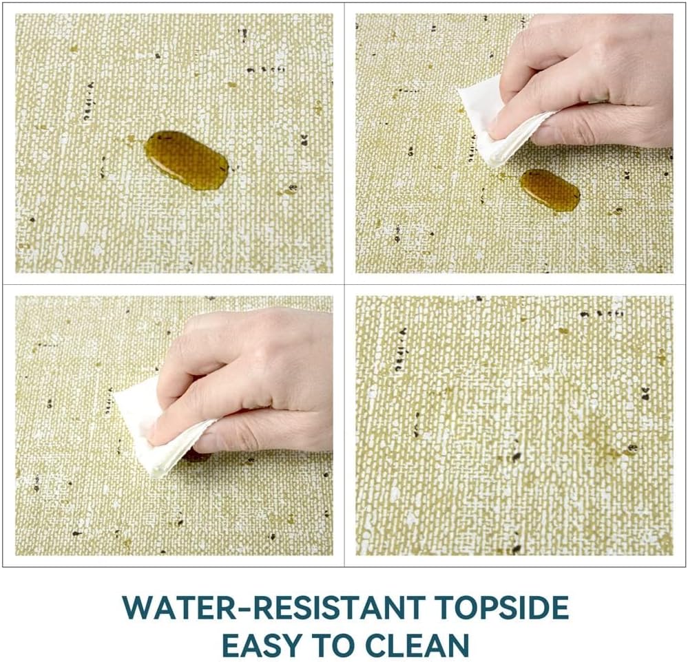 Shelf Liner, 20 Inch x 12 Feet Shelf Liner Non Adhesive, Drawer Liner Non Slip Kitchen Mat Waterproof Oil-Proof for Kitchen Cabinet, Shelves, Refrigerator, Storage, Desks, Easy to Trim