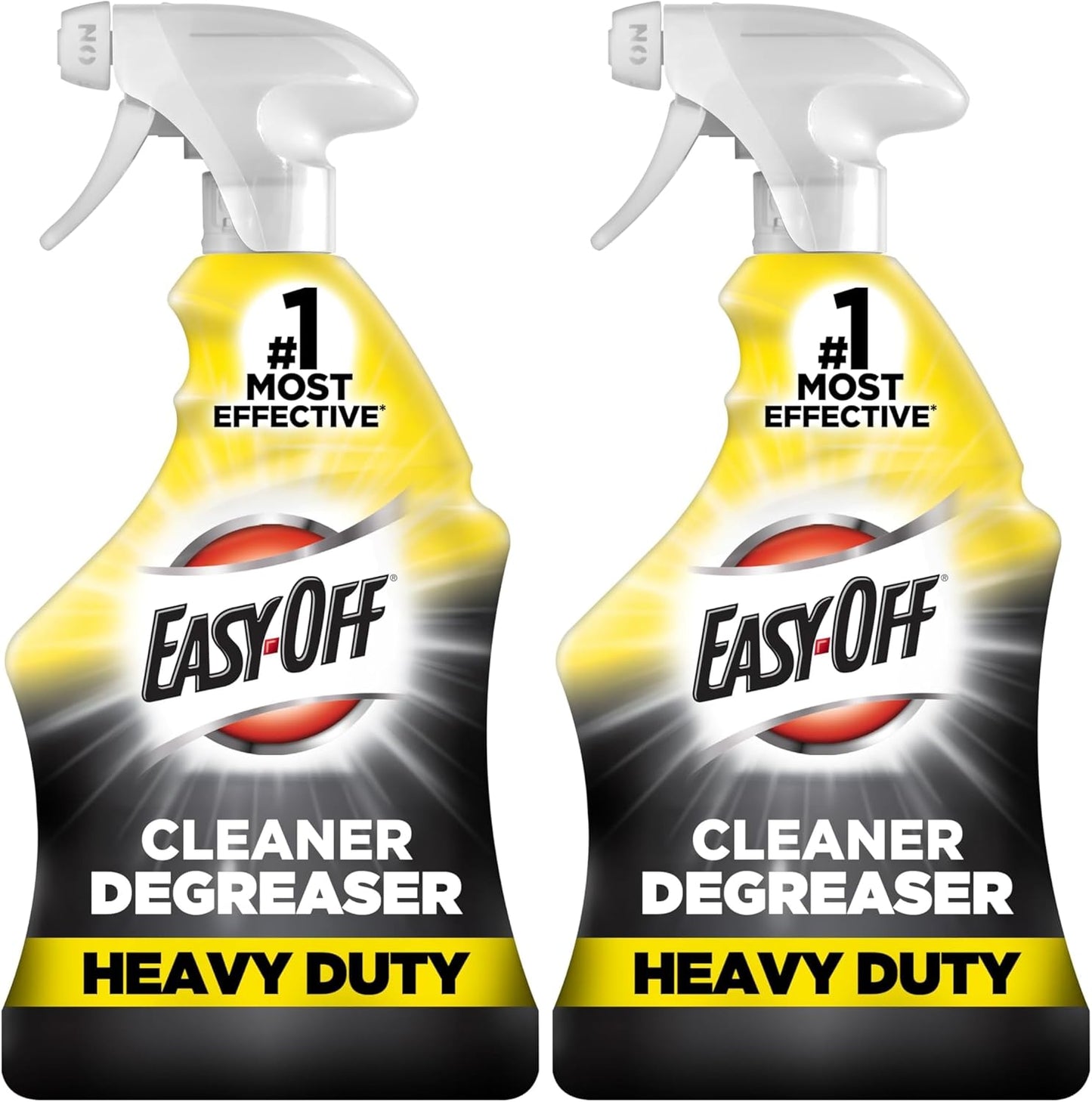 Easy Off Heavy Duty Degreaser Cleaner Spray, 32 Ounce (Pack of 2)