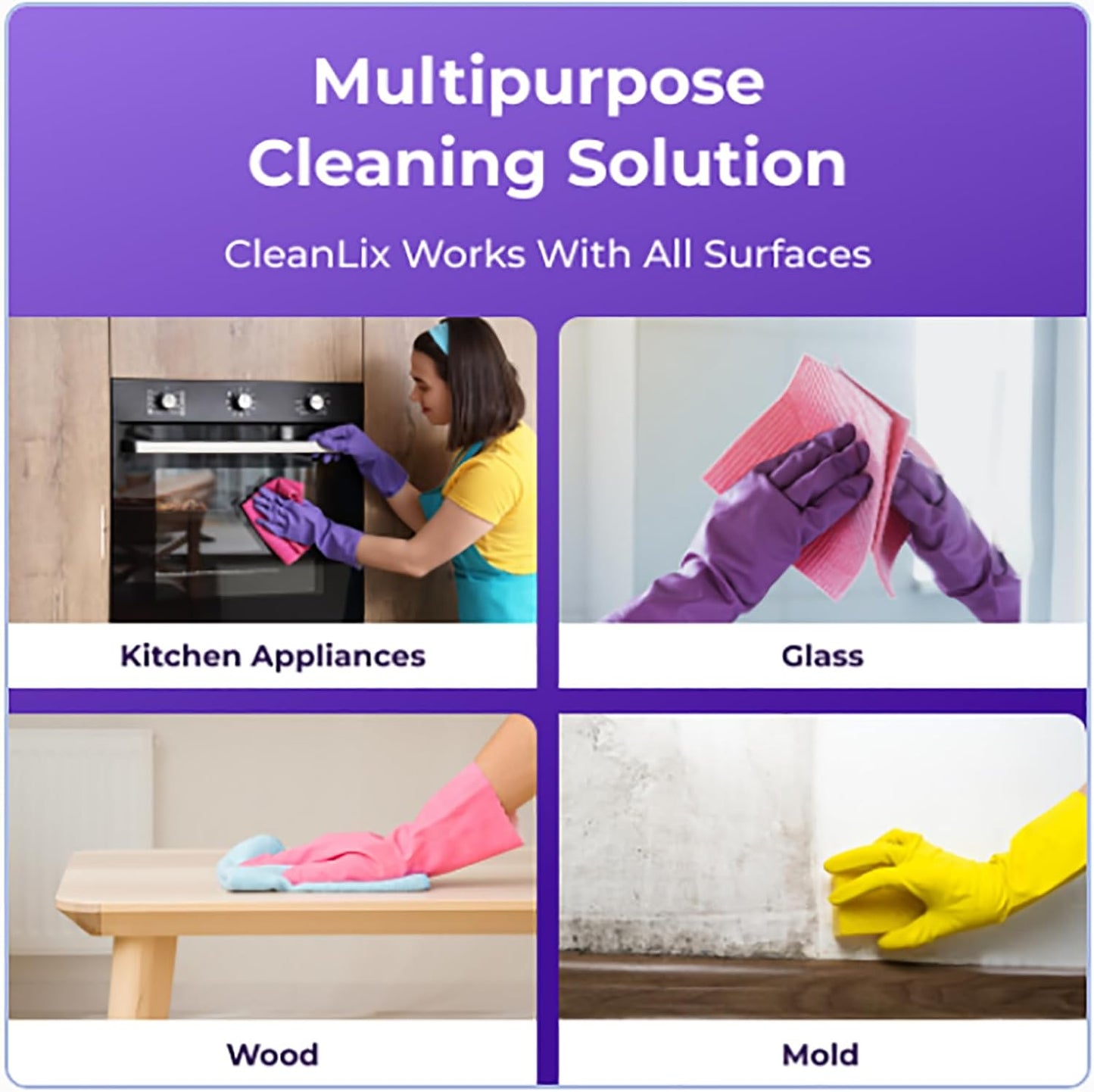 Cleaning Spray with Concentrated Cleaning Tablets, Cleaner for Instant Stain Removal, Multi Purpose Cleaning Spray for Every Stain (1, 1 spray bottle+6 tablet)