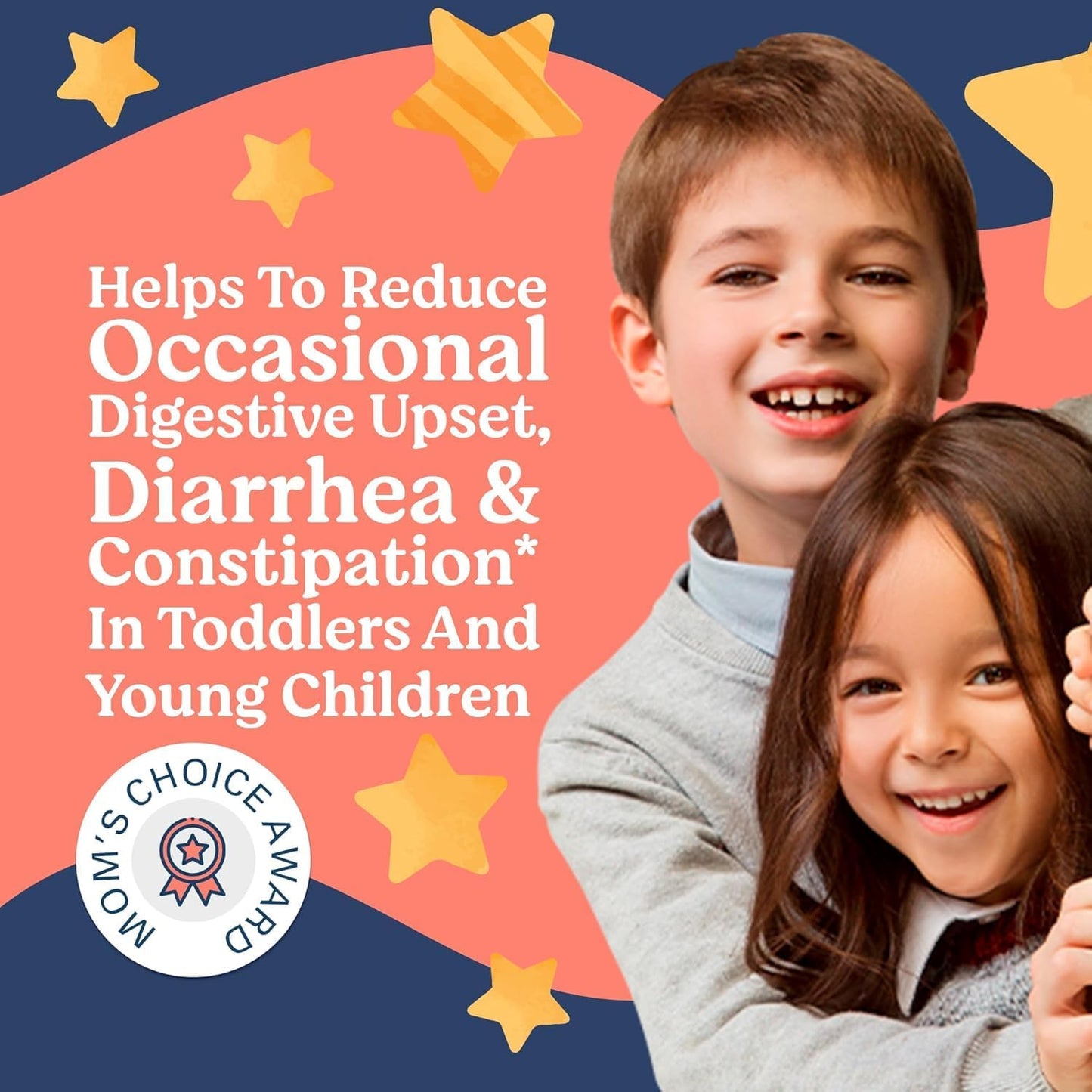 LOVEBUG Kids Probiotic Powder with Prebiotic Fiber - Toddler Immunity Support & Constipation Relief - USDA Organic Probiotics for Childrens Gut & Digestive Health (Ages 1-4) - 60 Pack (Unflavoured)