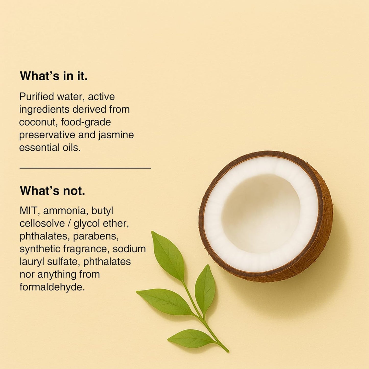 Public Goods Multi Surface Cleaner Refill & Glass Spray Bottle | All Purpose Cleaner Refill for Floors, Tile, Countertops | Multi Purpose | Scented w/Jasmine Essential Oils | 3 Pack - 24 Oz Diluted