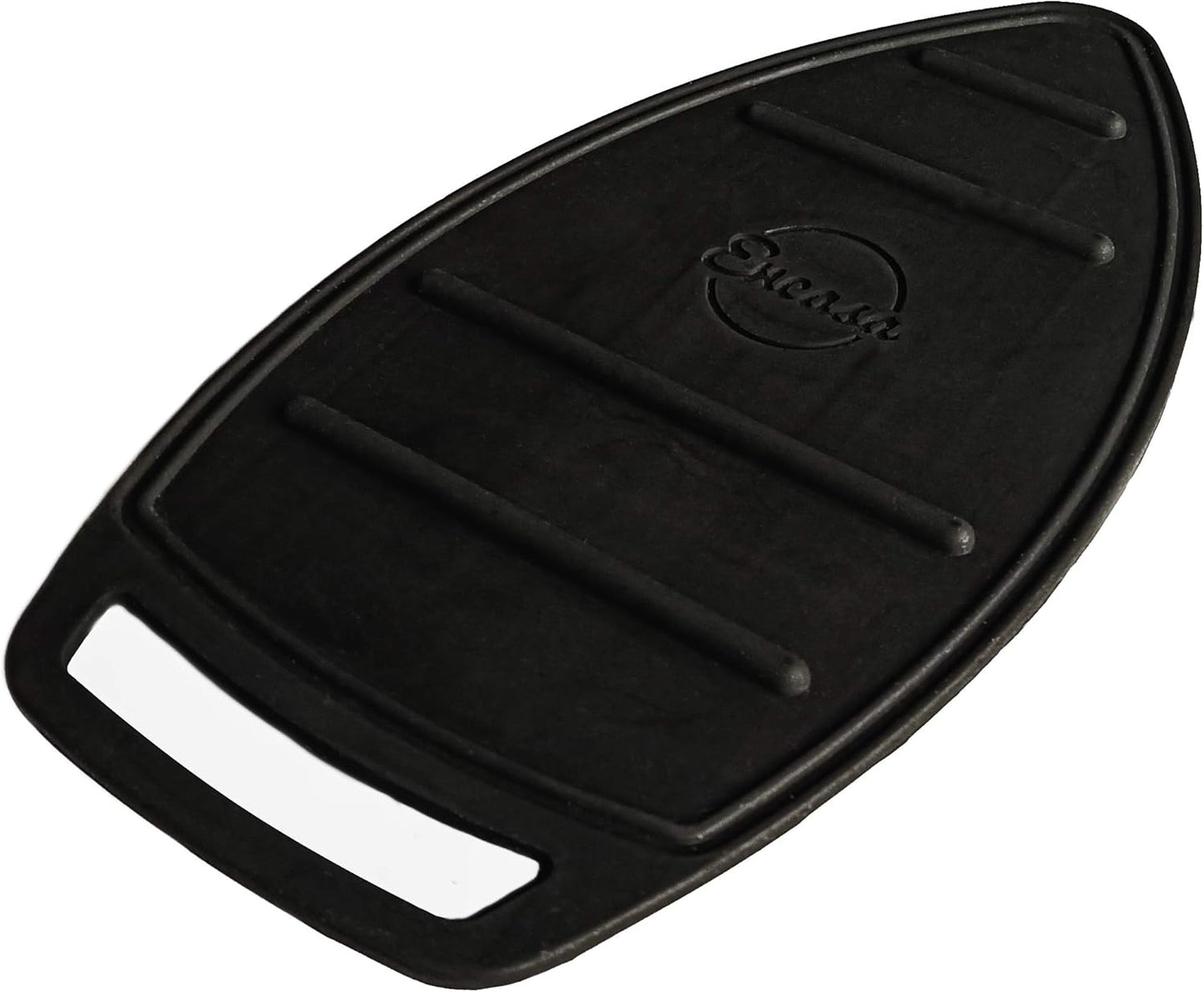 Encasa XO Silicon Mat for Hot Iron Rest - Heat Resistant, Anti - Slip, Thicker Pad for Protecting Your Table During Ironing, Non-Burning, Machine Washable, Durable - Black