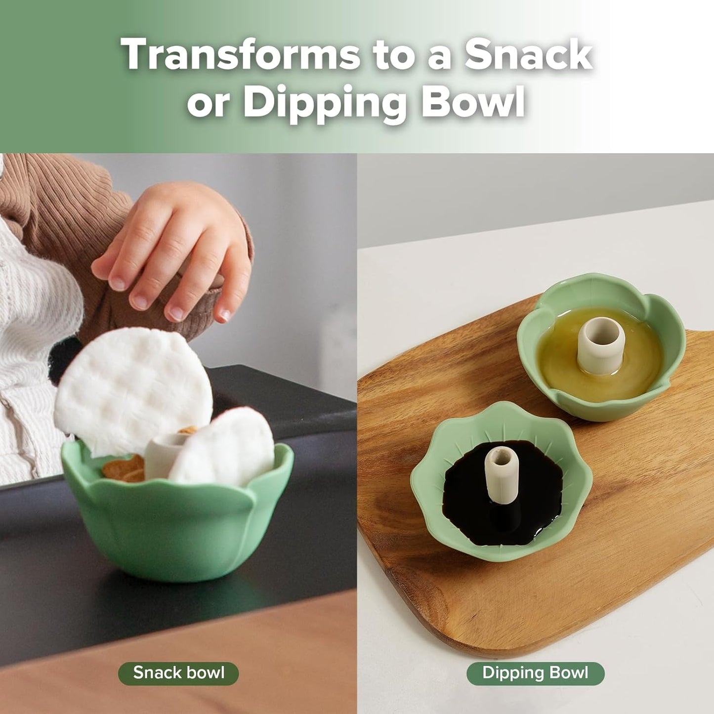 Haakaa Silicone Flower Funnel Set – Small Funnels for Filling Small Bottles, Funnels for Kitchen Use Filling Bottles, Kitchen Funnel Set, Kitchen Gadgets Accessories