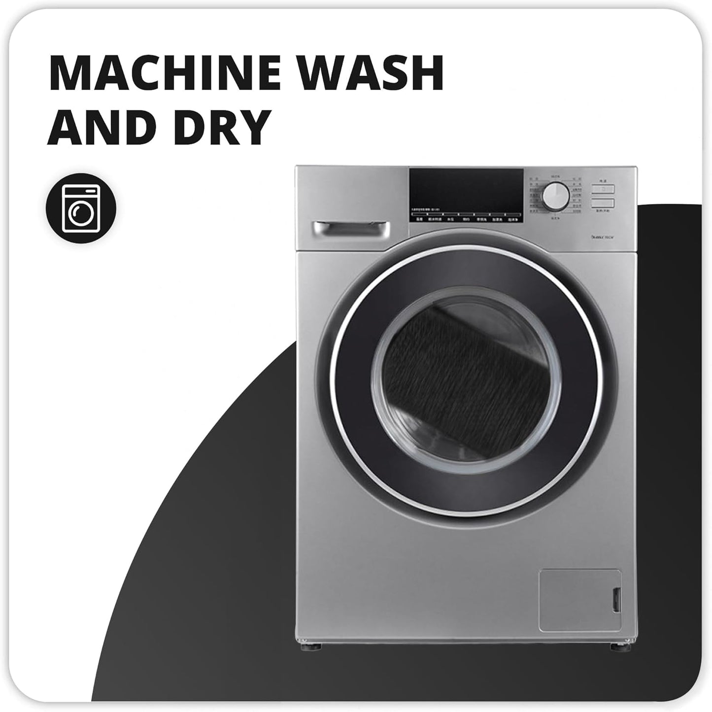 Bath Mat,Ultra Thin Bathroom Runner Rugs,Large Bath Mats for Bathroom,Quick Dry,Non-Slip,Machine Washable,Low Pile,Bath Rug,Shower Outside,Sink,Home Decor Accessories.Black,1'5"x4'11"（17x59inch）