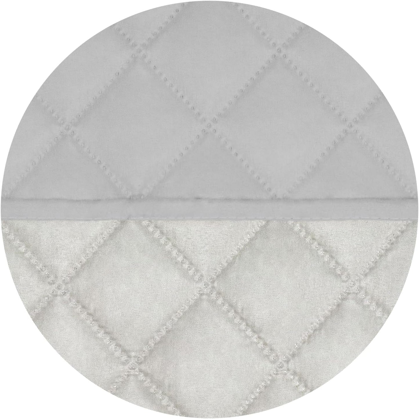 PureFit Reversible Quilted Sofa Cover, Water Resistant Slipcover Furniture Protector, Washable Couch Cover with Non Slip and Elastic Straps for Kids, Dogs, Pets (Oversized Loveseat, Light Gray/Ivory)