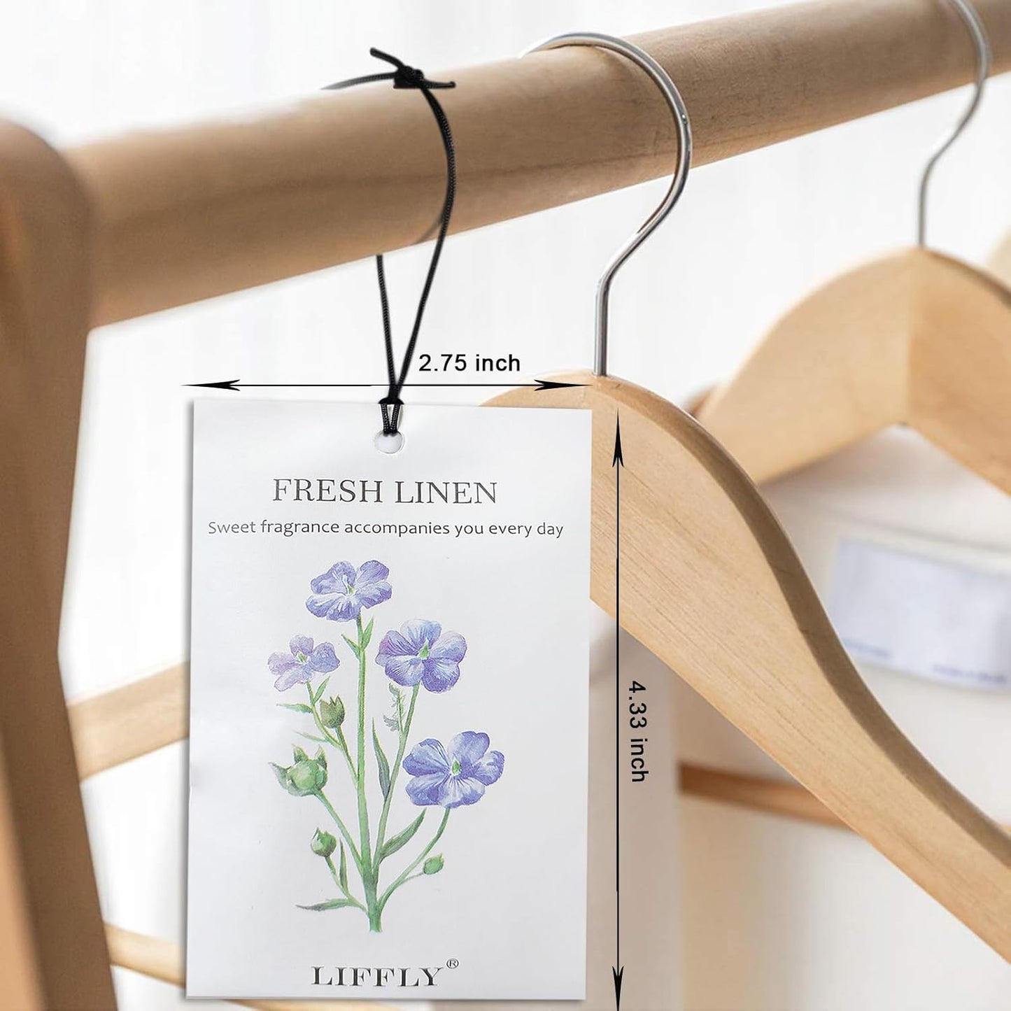 14 Packs Scented Sachets for Drawers and Closets Lavender Fresh Linen Cherry Blossoms White Cotton Lilac Orange Blossoms 6 Different Scent Gift