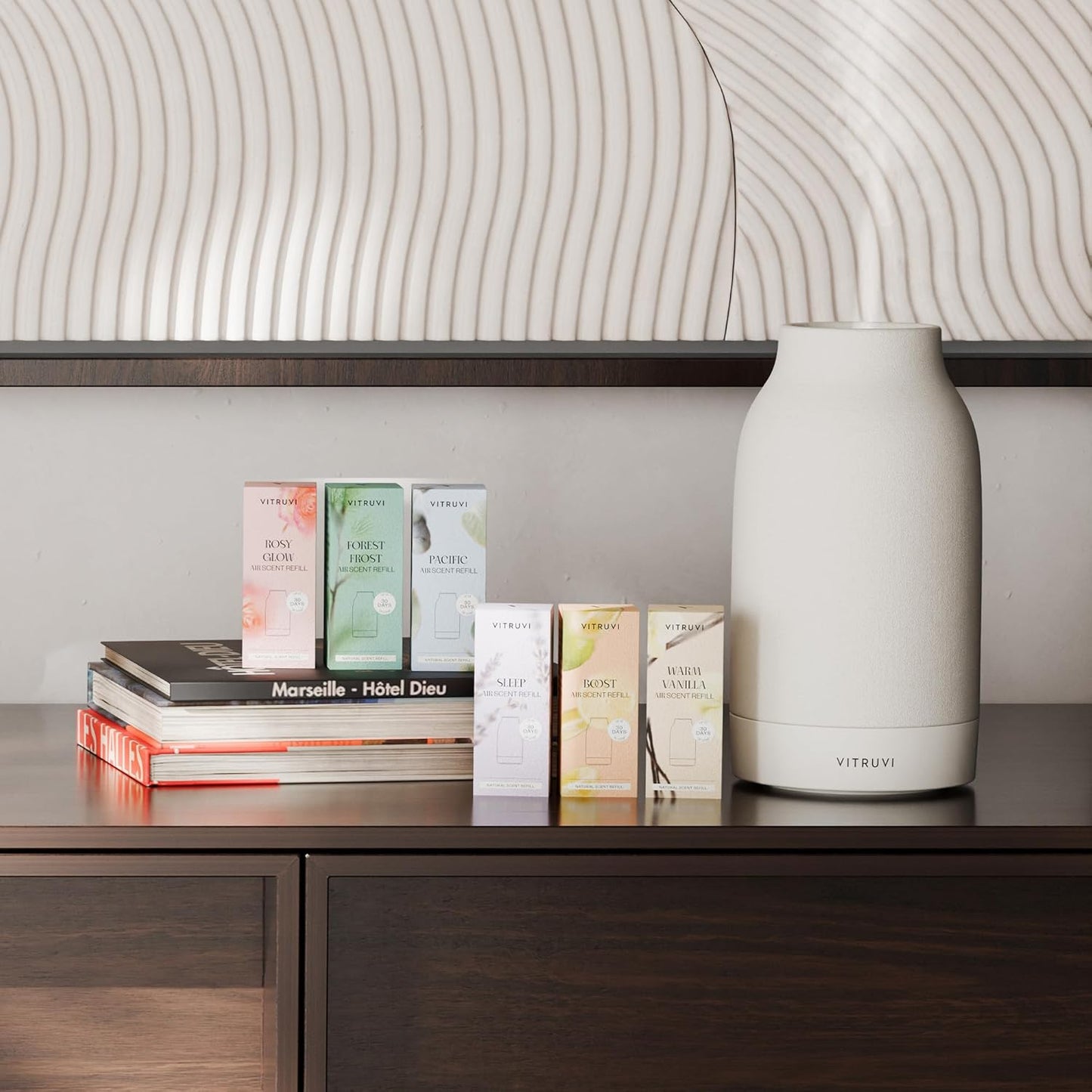 Vitruvi Sleep Scent Refill for Air Diffuser – Calming Essential Oil Blend for Bedtime – Waterless Diffusing Compatible Only with Vitruvi Air Waterless Diffuser | 01 Fl Oz. (Pack of 1)