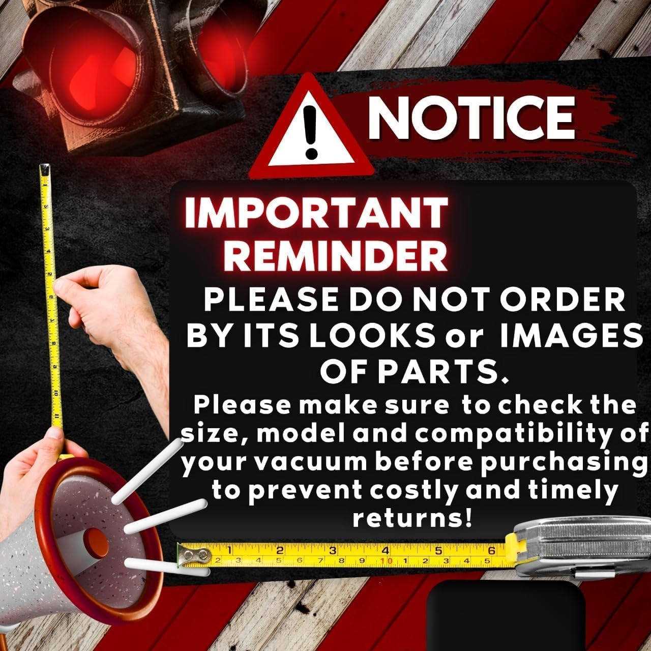 2 1/2" Accessories for Shop Vac Attachments 2.5 Wet Dry Vacuum Extension Wands, Floor Brush, Dust Brush, Crevice Tool, Utility Nozzle, and Hose Kit for Shop Vac (Floor Brush)