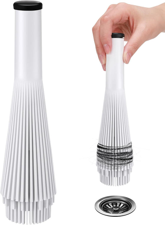 Feekoon 1 Pack Lint Trap for Washing Machine Utility Tub and Sink Drains, Laundry Lint Catcher with Rubber Plugs, Hair Catcher, Compatible with 1. 5''and 1. 75'' Drain to Prevent Clogs in Plumbing