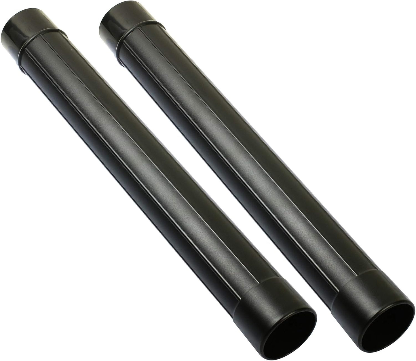 2.5 Inch Vacuum Extension Wands 19" Long for Shop Vac, Rigid, Vacmaster, Workshop & More | 2-Pack Wet or Dry Hose Extension, Compatible with 2 1/2" Vacuum Attachments and Accessories