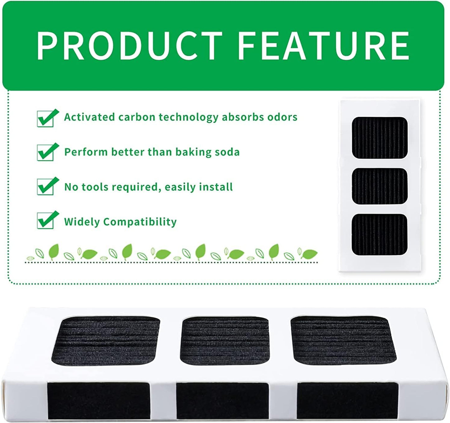 KEEPOW Air Filter Replacement Compatible with Frigidaire Paultra2 Air filter, Pureair Ultra ii, Electrolux 242047805, 5303918847, EAP12364179 (2 Pack)