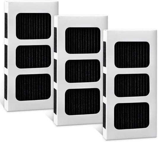 KEEPOW Paultra2 Refrigerator Air Filter Compatible with Frigidaire Pureair Ultra 2, Pure Air Ultra 2, Pureair Ultra ii, Electrolux 242047805, 5303918847, EAP12364179 (3 Pack)