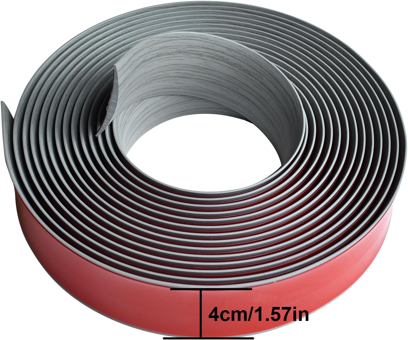 Floor/Door Flat Transition Strip & Self-Adhesive Vinyl Edge Trim - Laminate Gap Covering Joining Strip