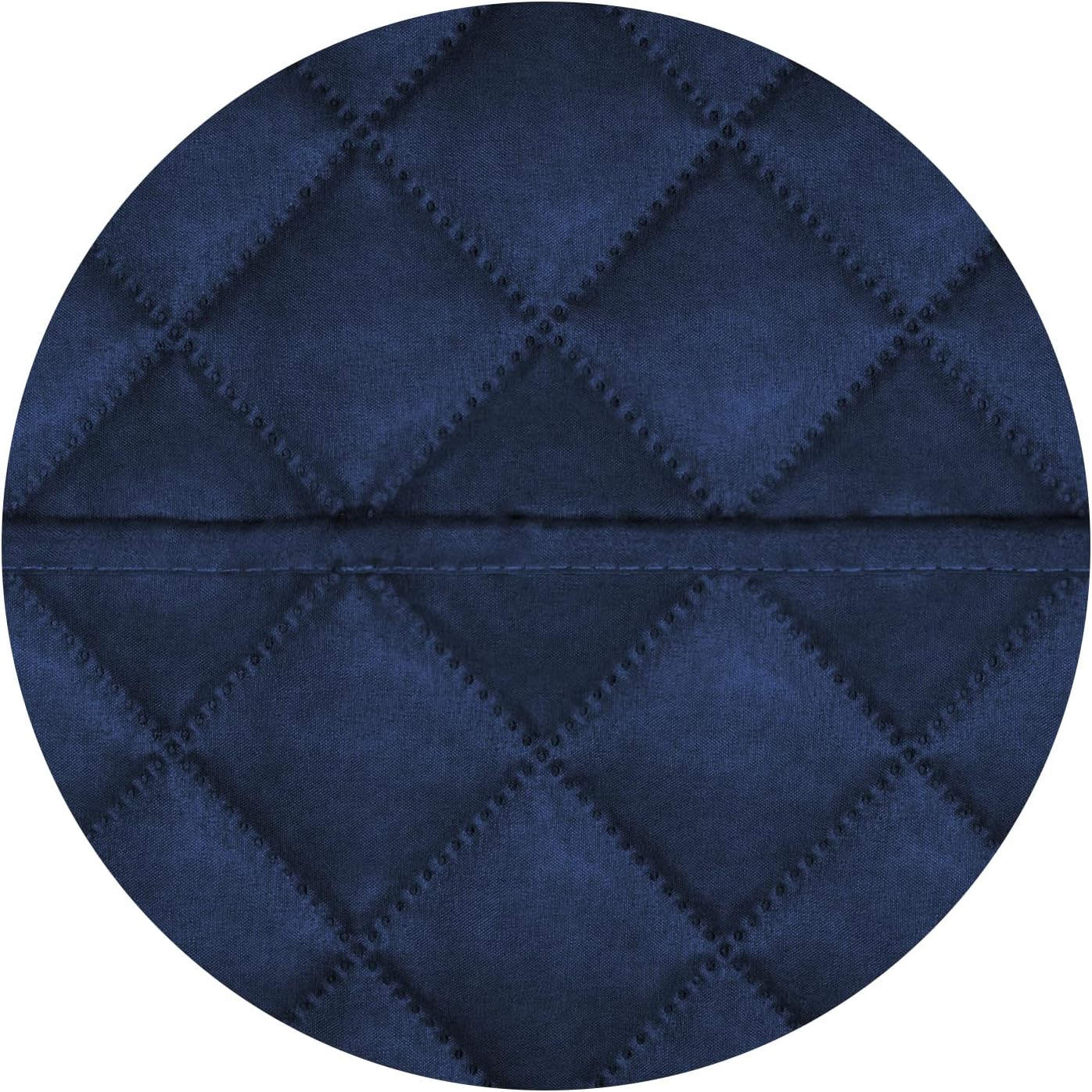 PureFit Reversible Quilted Sofa Cover, Water Resistant Slipcover Furniture Protector, Washable Couch Cover with Non Slip and Elastic Straps for Kids, Dogs, Pets (Oversized Loveseat, Navy/Navy)