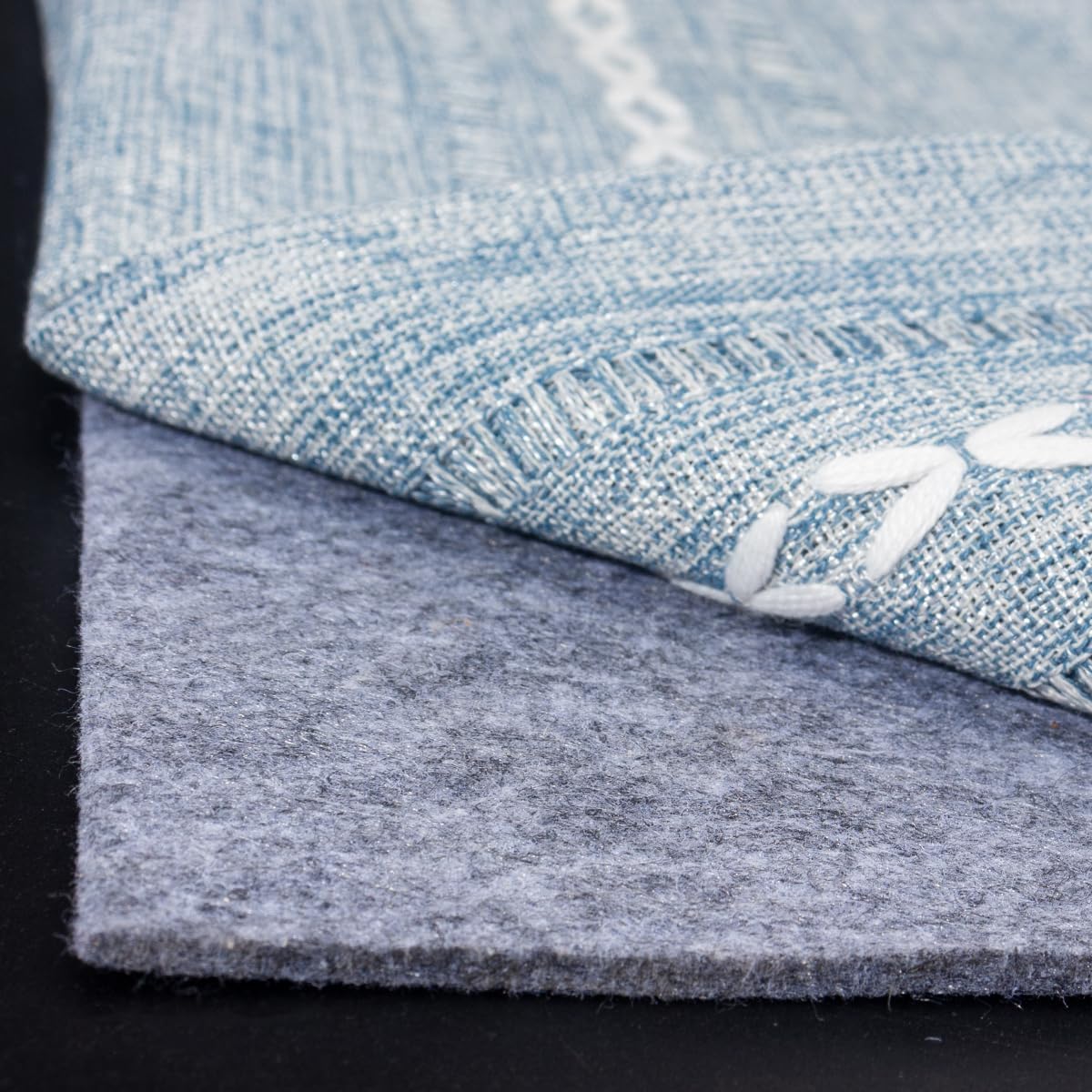 Felt Rug Pad, 10x14 Ft Extra Large Area Cushioned Carpet Liner, Thick Felt Pads for All Floors, Keep Rug in Place Soft and Safe