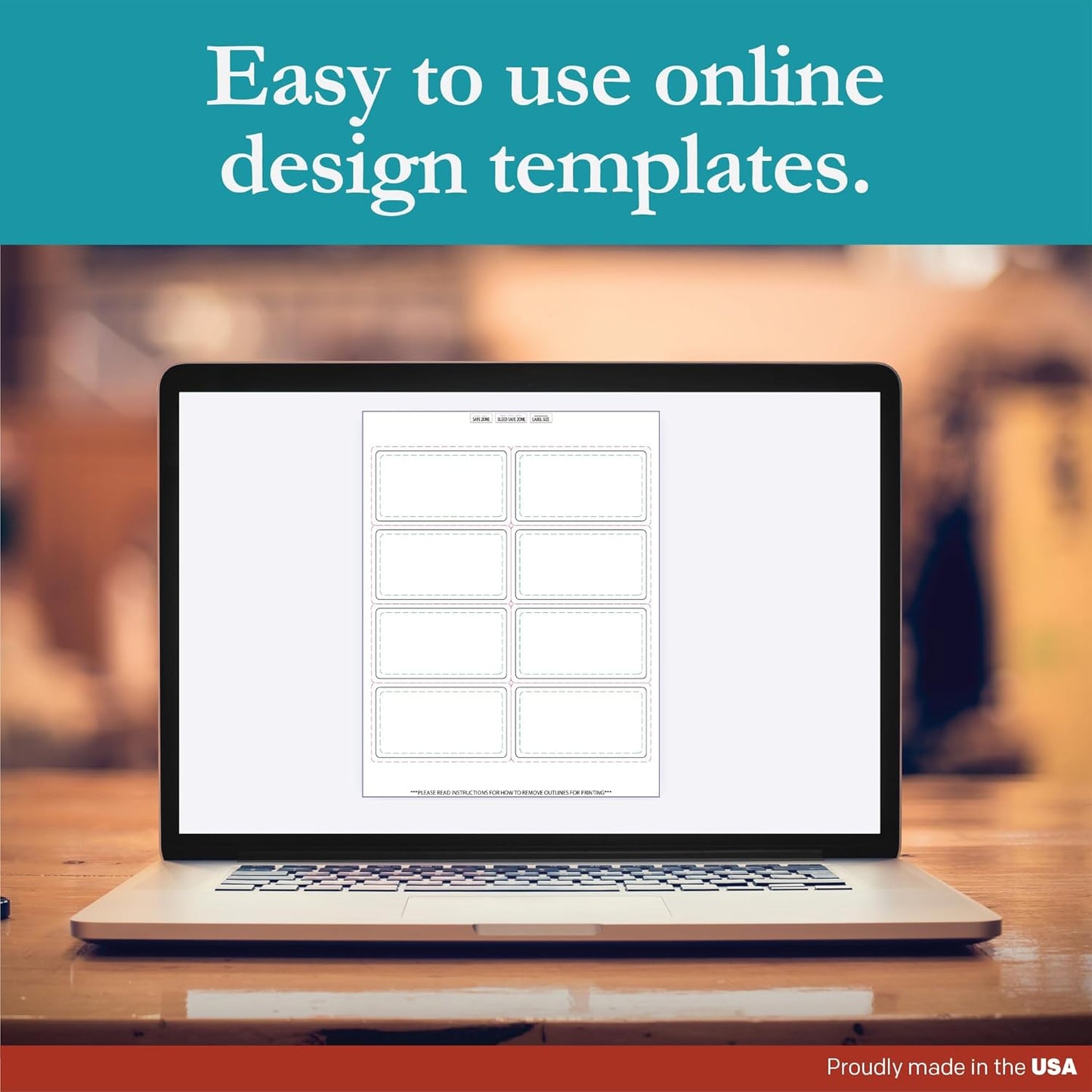 Premium Label Supply White Sticker Mailing Labels – 3.75" x 2" – Laser/Inkjet Compatible – (8 per Sheet), 2000 Sheets – 16,000 Total Adhesive Labels