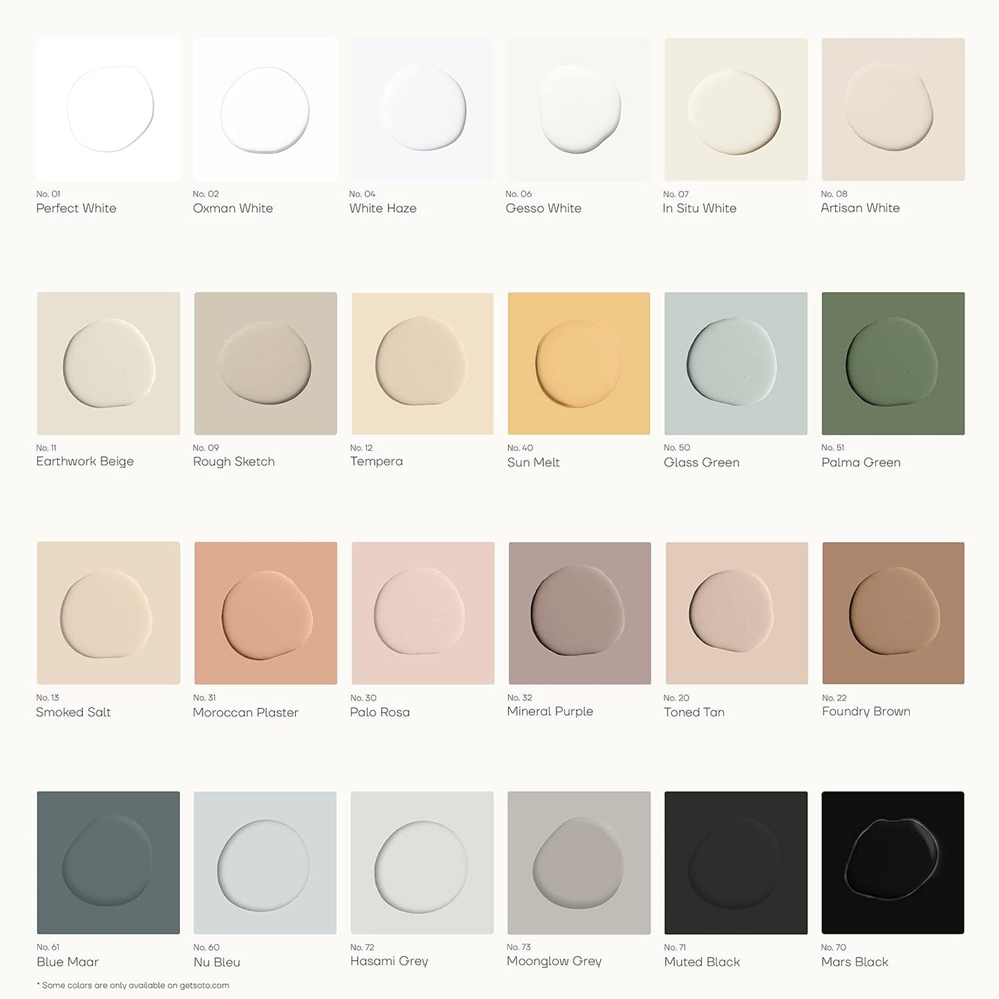 soto Pink Paint Touch Up, Multi-Surface, Matte Finish (No. 31 Moroccan Plaster) - 1.5 Ounces/45 Milliliters of Scratch Repair for Furniture, Walls, Cabinets, Trim, Doors, Indoor/Outdoor