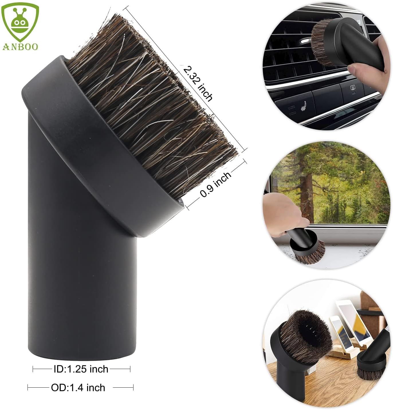 Vacuum Attachments Compatible with Shop Vac Accessories 1 1/4" Vacuum Cleaners Accessories Vacuum Extension Wand (8 Packs)