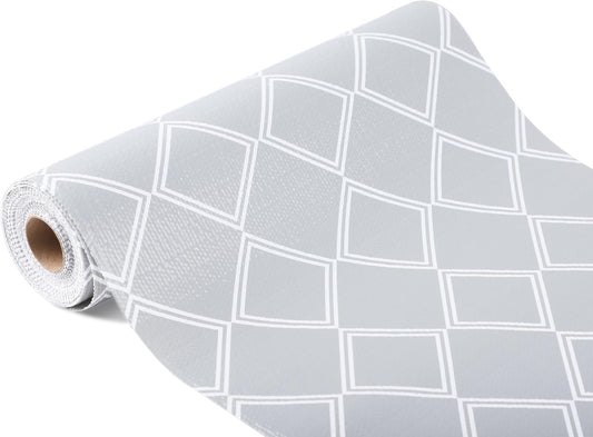 Shelf Liners for Kitchen Cabinets Non-Adhesive 12 Inch X 20 Ft Cabinet Liners for Shelves Non Slip Drawer Liners for Dresser Waterproof Closet Shelf Paper for Kitchen Bathroom Fridge Cupboard Pantry