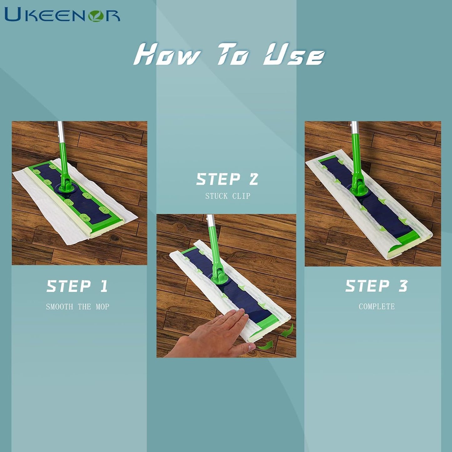 XL Dry Mop Refills 40 Counts Disposable Dusting Cloths Dry Sweeping Refills Dry Duster Cloths Mop Pads Floor Cloth Refills Electrostatic Cloths 9.8"x17" Extra Thick and Large