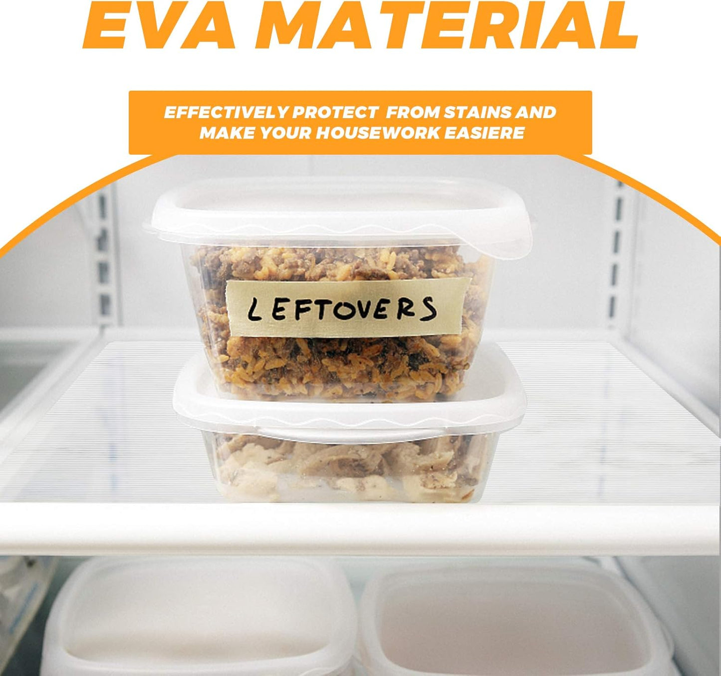 Glotoch 2 Rolls 12" X20 FT Non Adhesive Clear Shelf Liners for Kitchen Cabinets, Waterproof Drawer Liners for Kitchen, Non Slip Cabinet Liners for Shelves/Dresser/Refrigerator/Bathroom