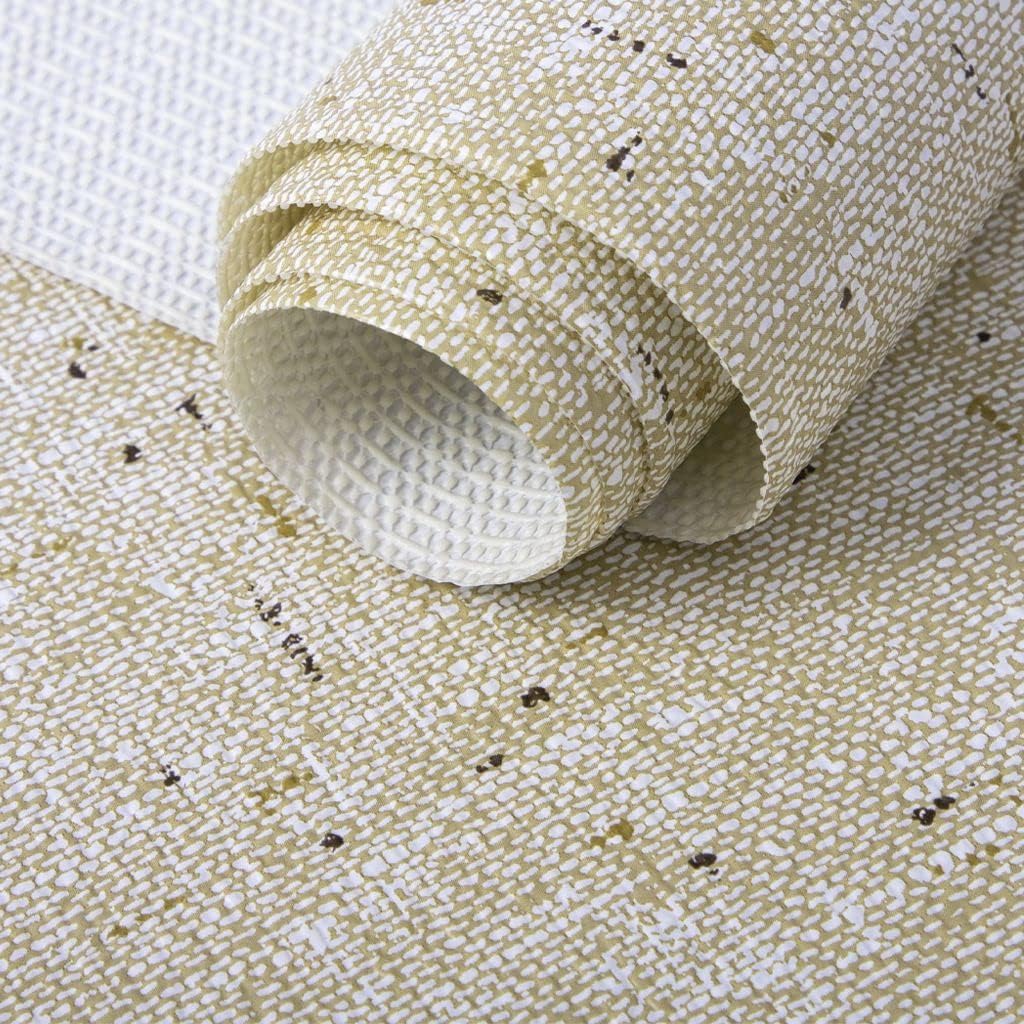 Shelf Liner 18" W x 96" L Cabinet Liners Non Adhesive, Drawer Liners Non Slip Kitchen Mat Waterproof Oil-Proof for Kitchen Cabinet, Shelves, Refrigerator, Storage, Easy to Trim