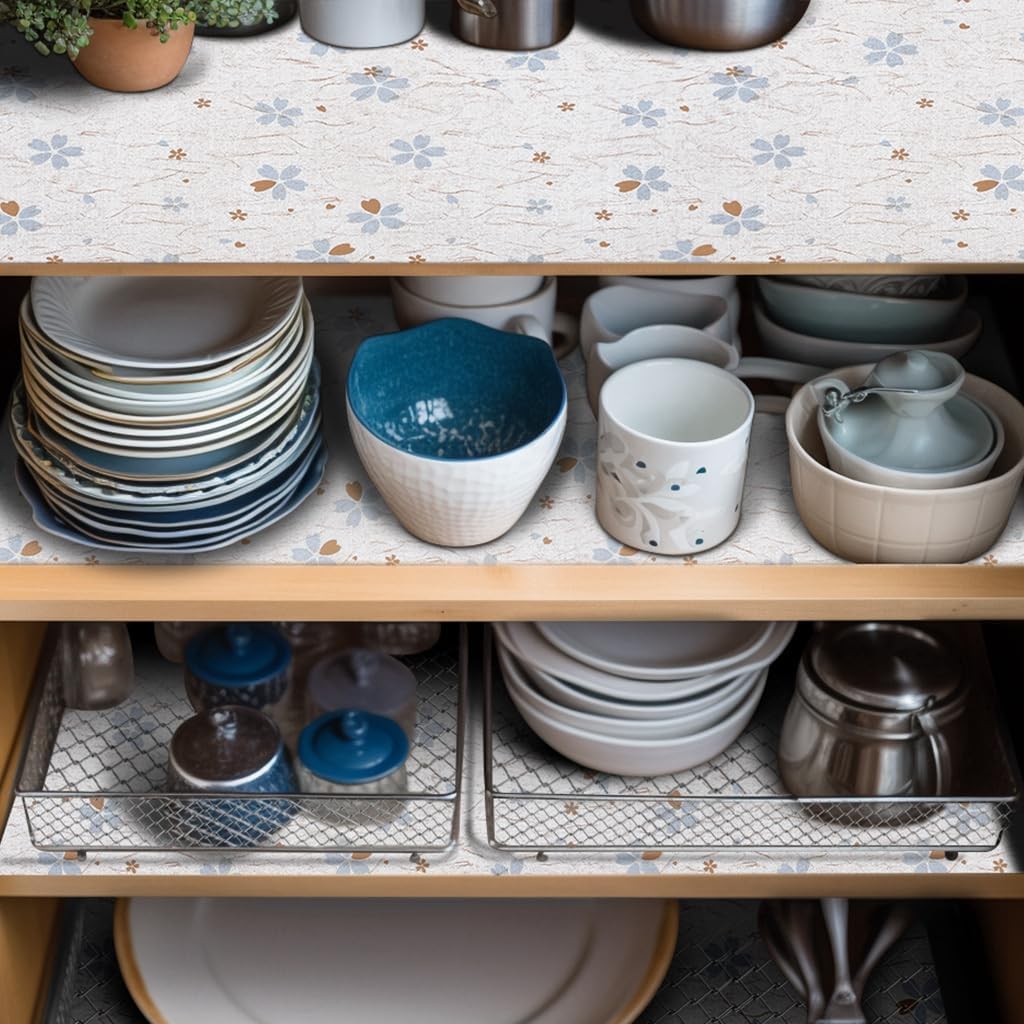 20 x 72 Inch Cupboard Liner Shelving Paper for Cabinets and Drawers Pantry Shelf Liners