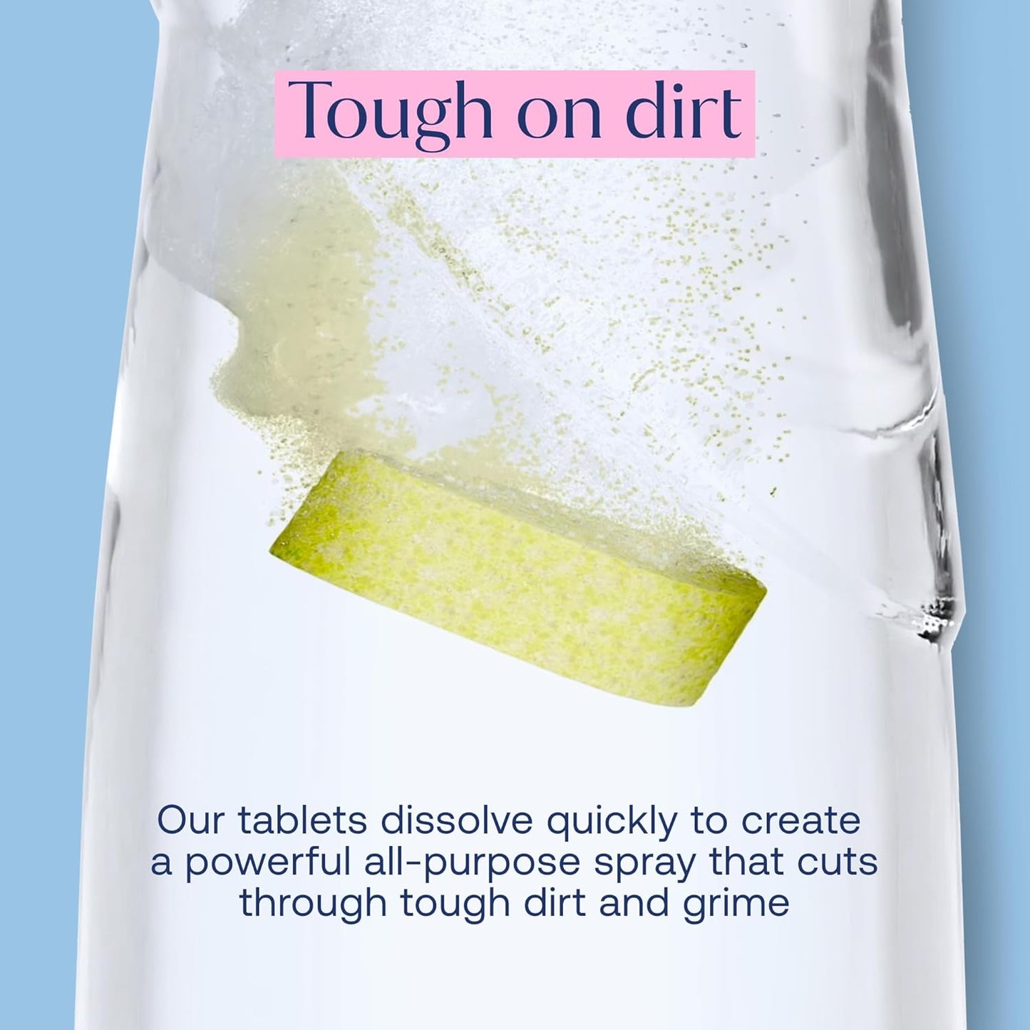 Fab Tab Fabtab Sustainable Multi-surface Cleaner Refill Cleaning Tablets For All Surfaces, Plant-based, No Harsh Chemicals, Citrus Scent (bottle Not Included)