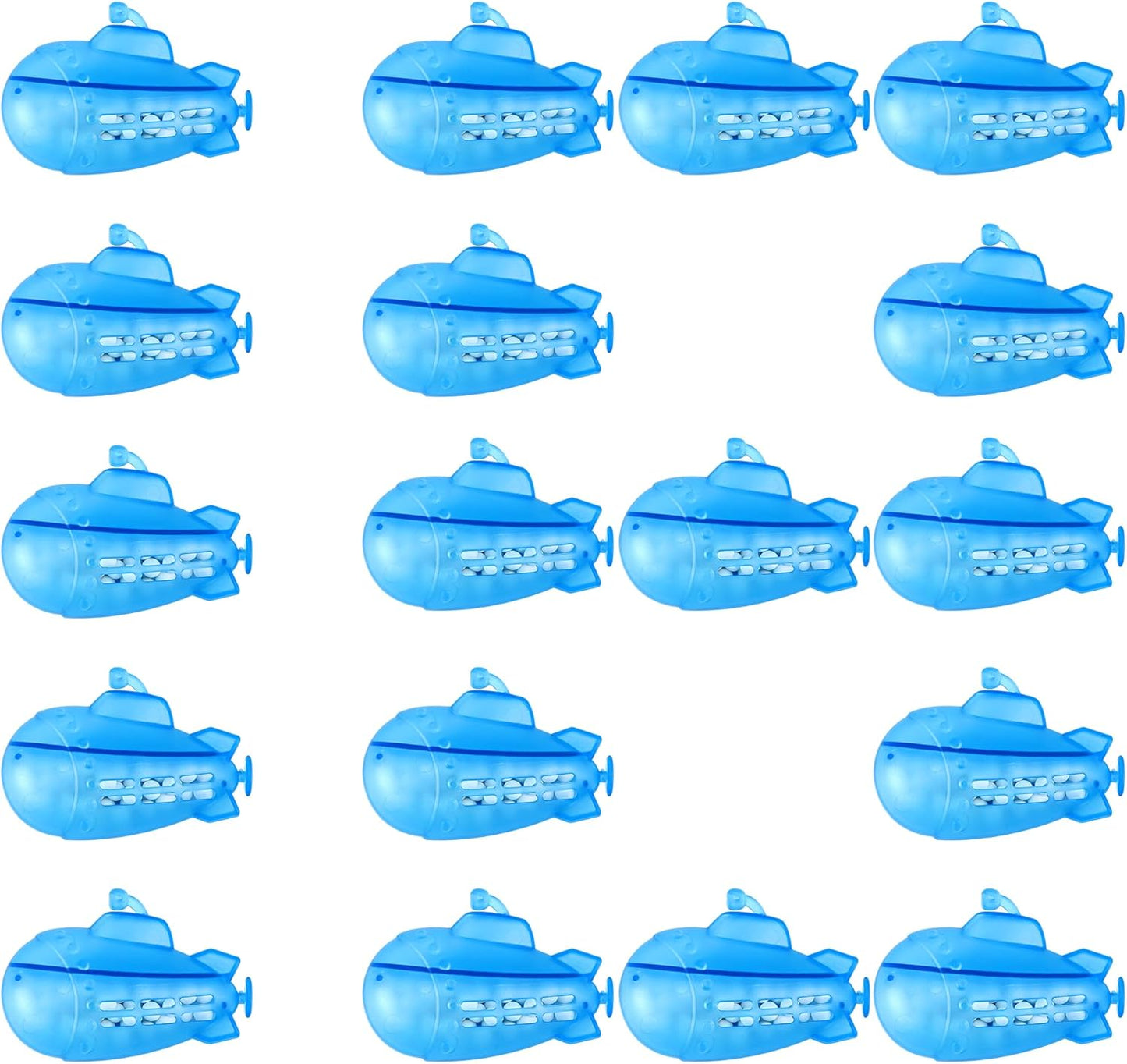 AMI PARTS Humidifier Tank Cleaner for Warm&Cool Most Humidifiers and Fish Tank Humidifier Demineralization Purifie Water Soften Hard Water 18-Pack (Blue, Adorable, Submarine Shape)