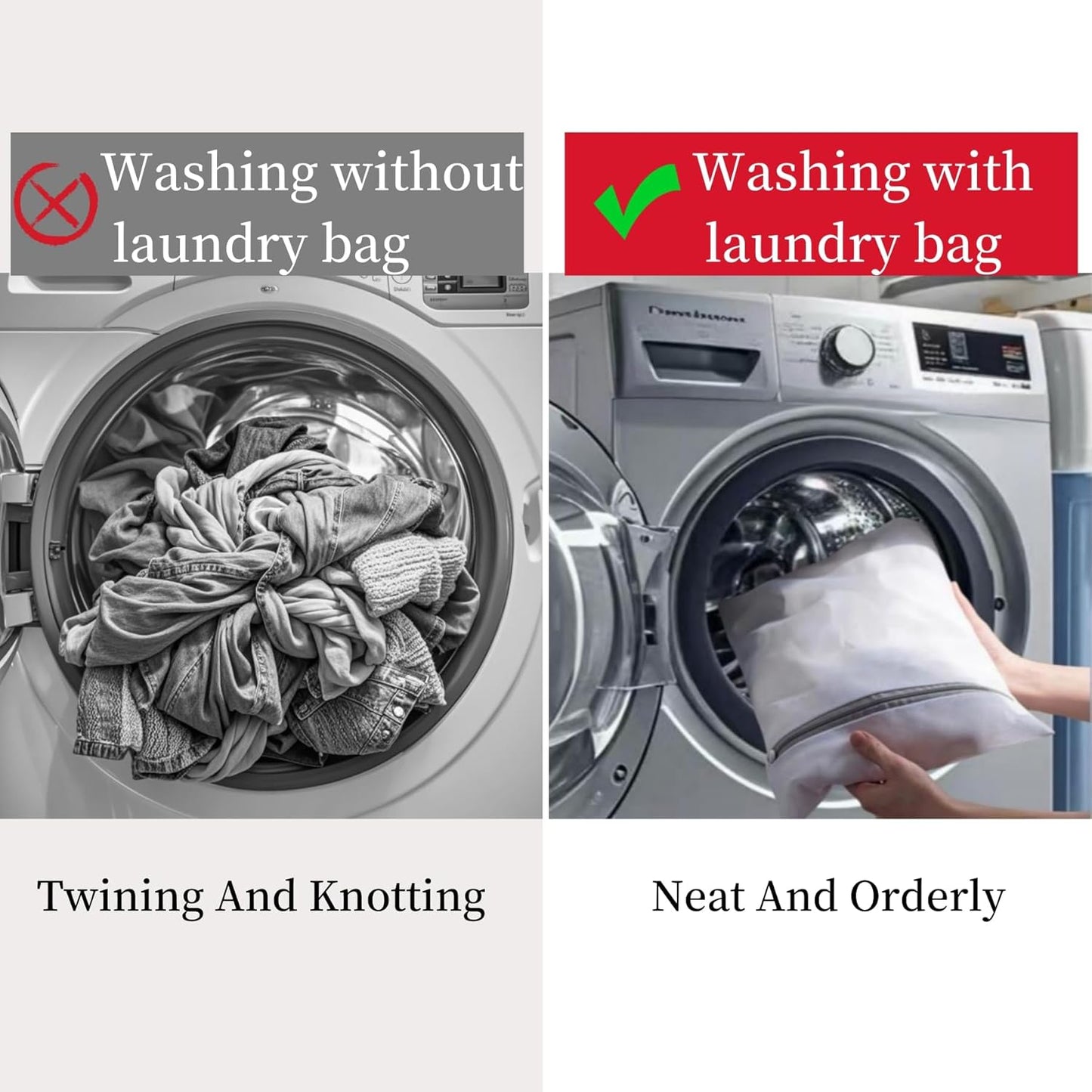 8 Pcs Lingerie Bags for Washing Delicates(2XXL 2XL 4L) Mesh Laundry Bags for Washing Machine Protector Net Wash Bag for Socks Underwear Baby Clothes Laundry Garment Bag Mesh Washable