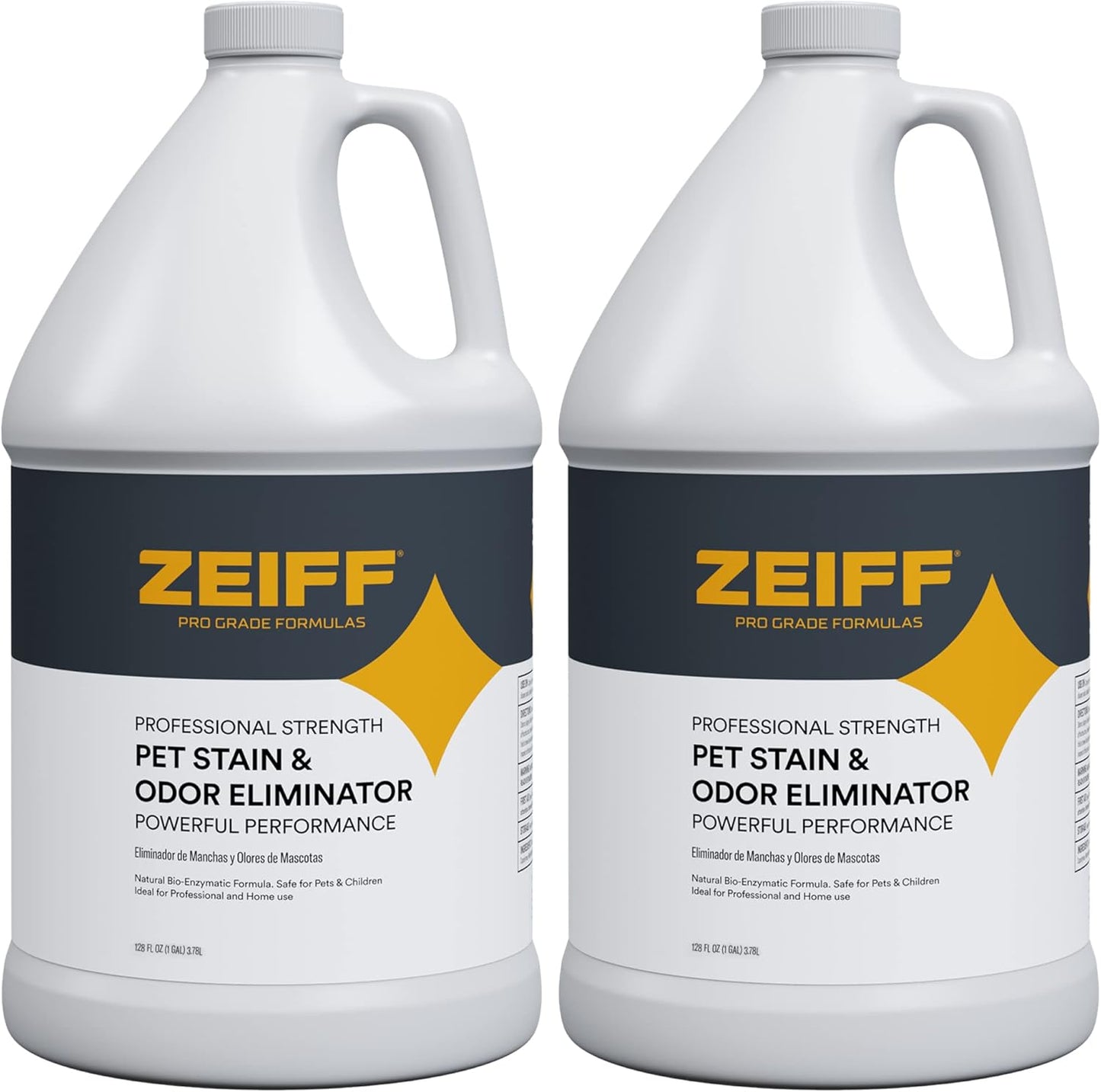 Pet Stain and Odor Remover - Pet Odor Eliminator for Home and Professional Use - Pet Urine Enzyme Cleaner to Break Up Tough Stains - Carpet Stain Remover for Dog Urine and Cat Pee, Feces, Fluids