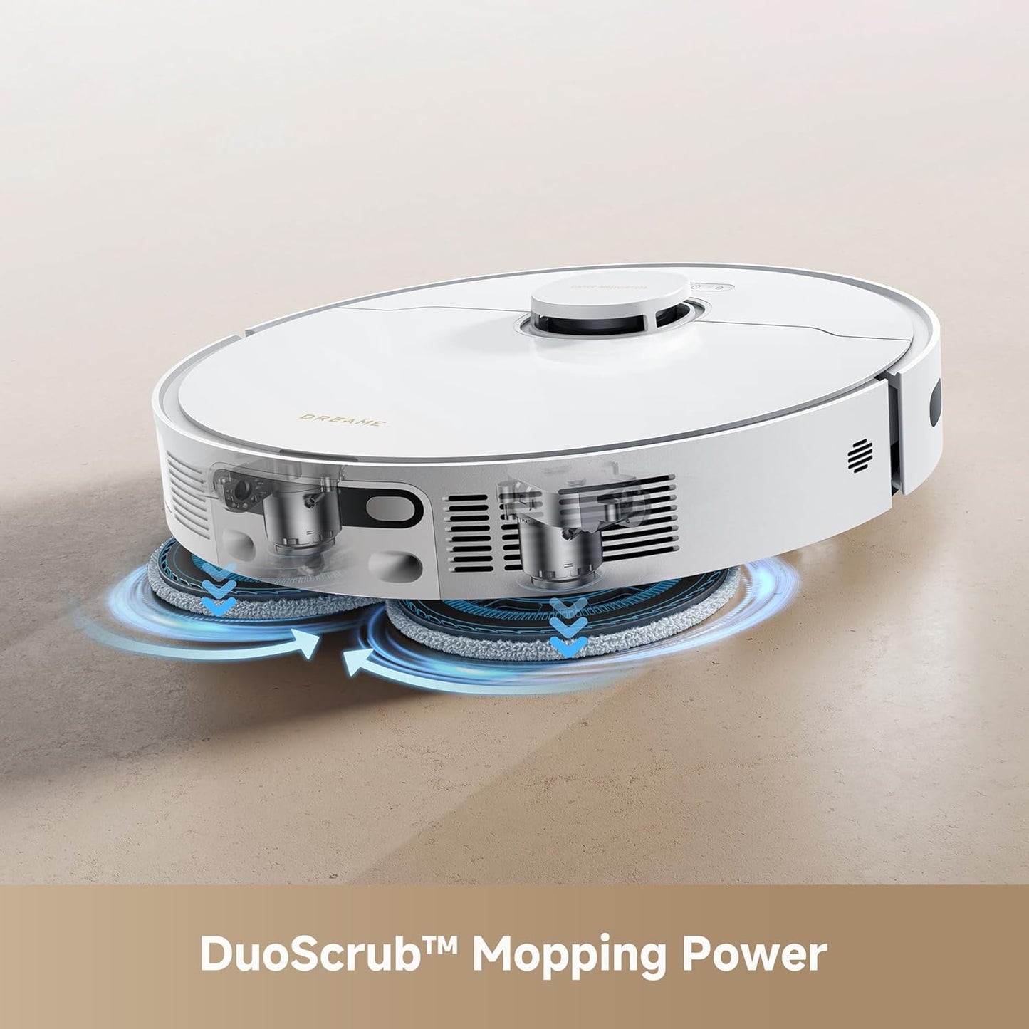 DREAME L40s Ultra CE Robot Vacuum and Mop Combo with Self-Emptying Dock, 13,000Pa Suction, Mop Self-Cleaning and Auto-Raising, Ultrasonic Carpet Sensing, Ideal for Pet Hair, Carpet and Hard Floors