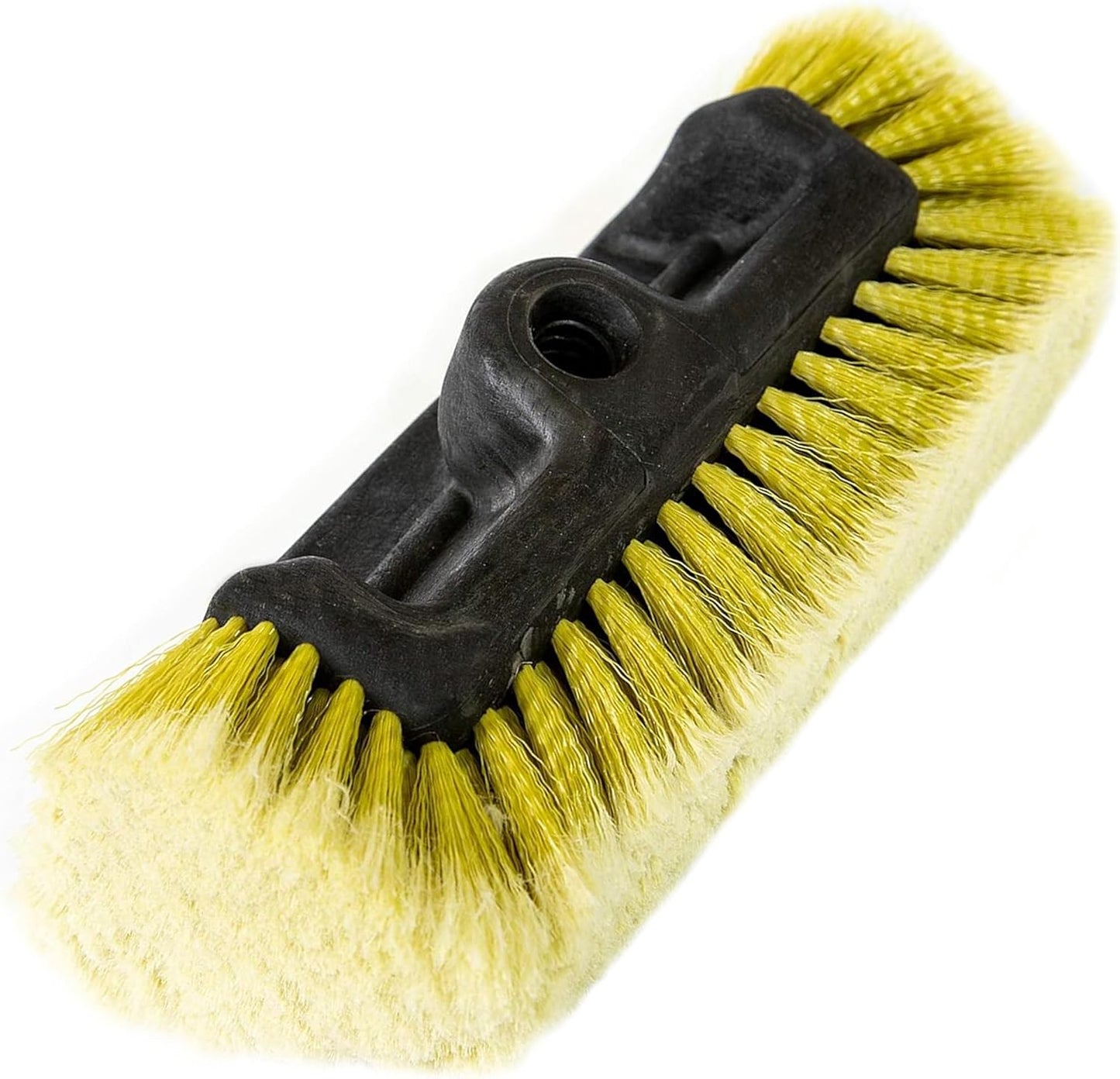 DOCA Scrub Brush Attachment for Long Handle Extension Pole - Outdoor Broom and Scrubbing Brush for House Floor, Deck, Patio, Car - Car Wash Brush