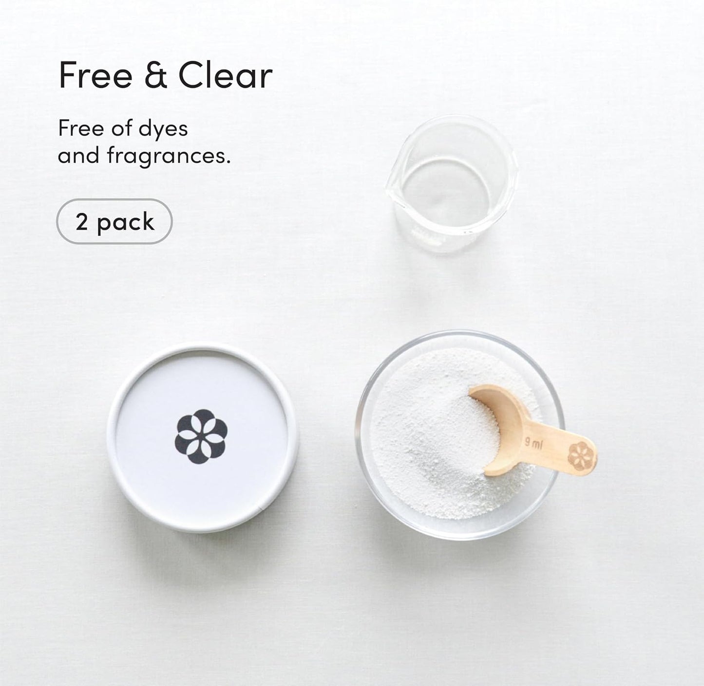 Dirty Labs | Scent Free | Bio Enzyme Laundry Booster | 2-Pack = 96 Loads | Hyper Concentrated | High Efficiency & Standard Machine Washer | Nontoxic, Biodegradable | Stain & Odor Removal Booster