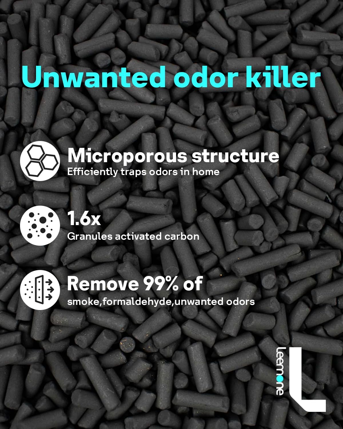 Leemone Vital 100 Replacement Filter Compatible with LEVOIT Vital100 Air Purifier and VAVA VA-EE004 Air Purifier, 3-in-1 True HEPA High-Efficiency Activated Carbon, Vital 100-RF, 3 Pack