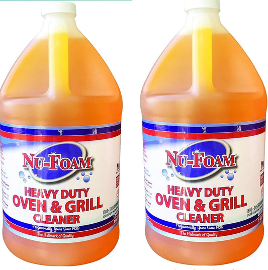 Nu-Foam Glissen Chemical Heavy Duty Oven & Grill Cleaner, 1-Gallon, 2 pack