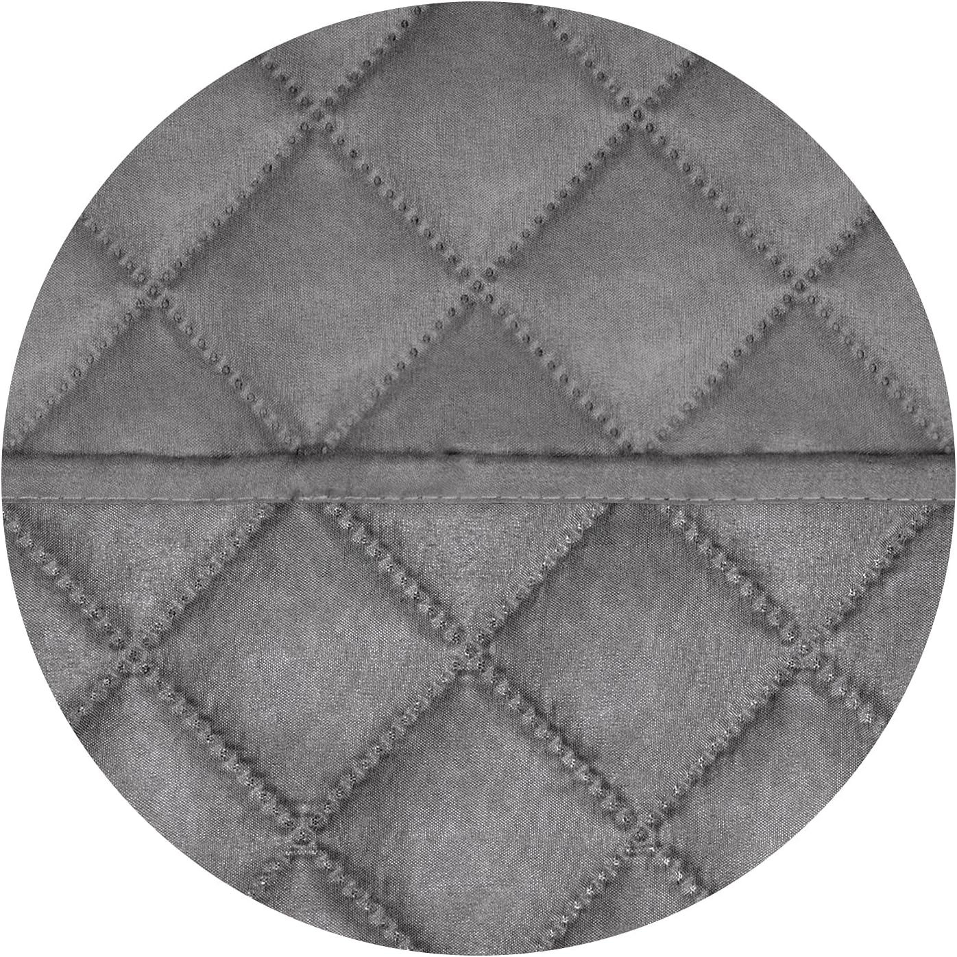 PureFit Reversible Quilted Sofa Cover, Water Resistant Slipcover Furniture Protector, Washable Couch Cover with Non Slip and Elastic Straps for Kids, Dogs, Pets (Sofa, Gray/Gray)