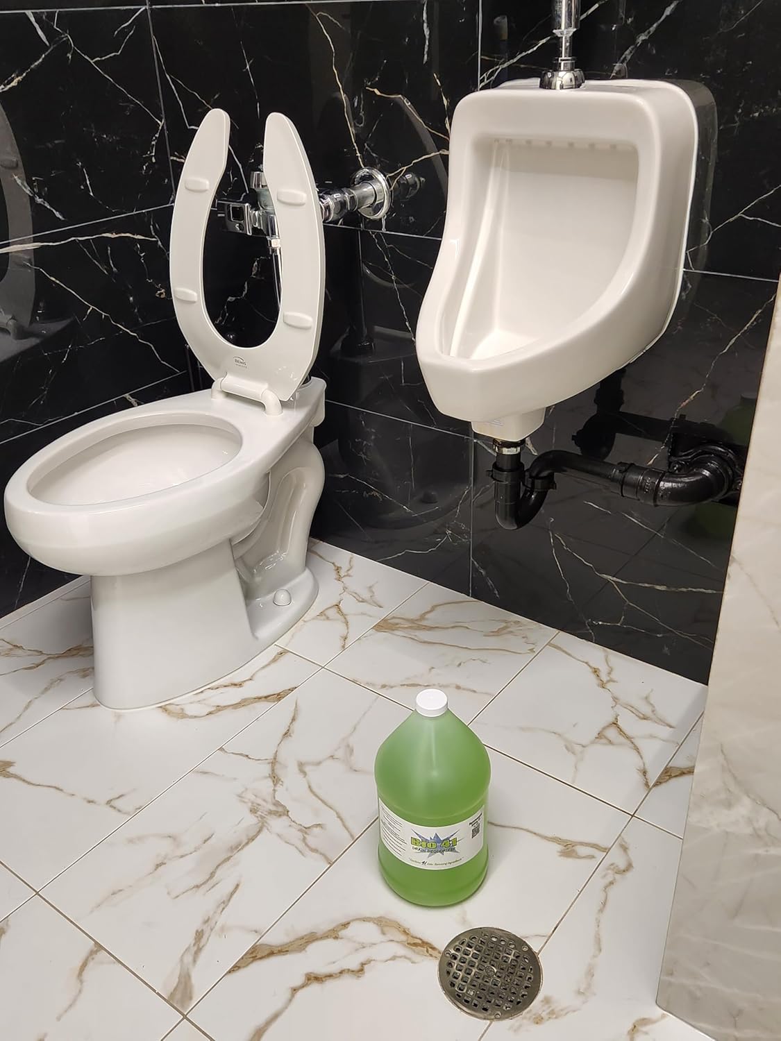 Drain Deodorizer- Odor Eliminator - Commercial Drain Deodorizer - Neutralizer Sewer Gas Smell Remover - One Gallon