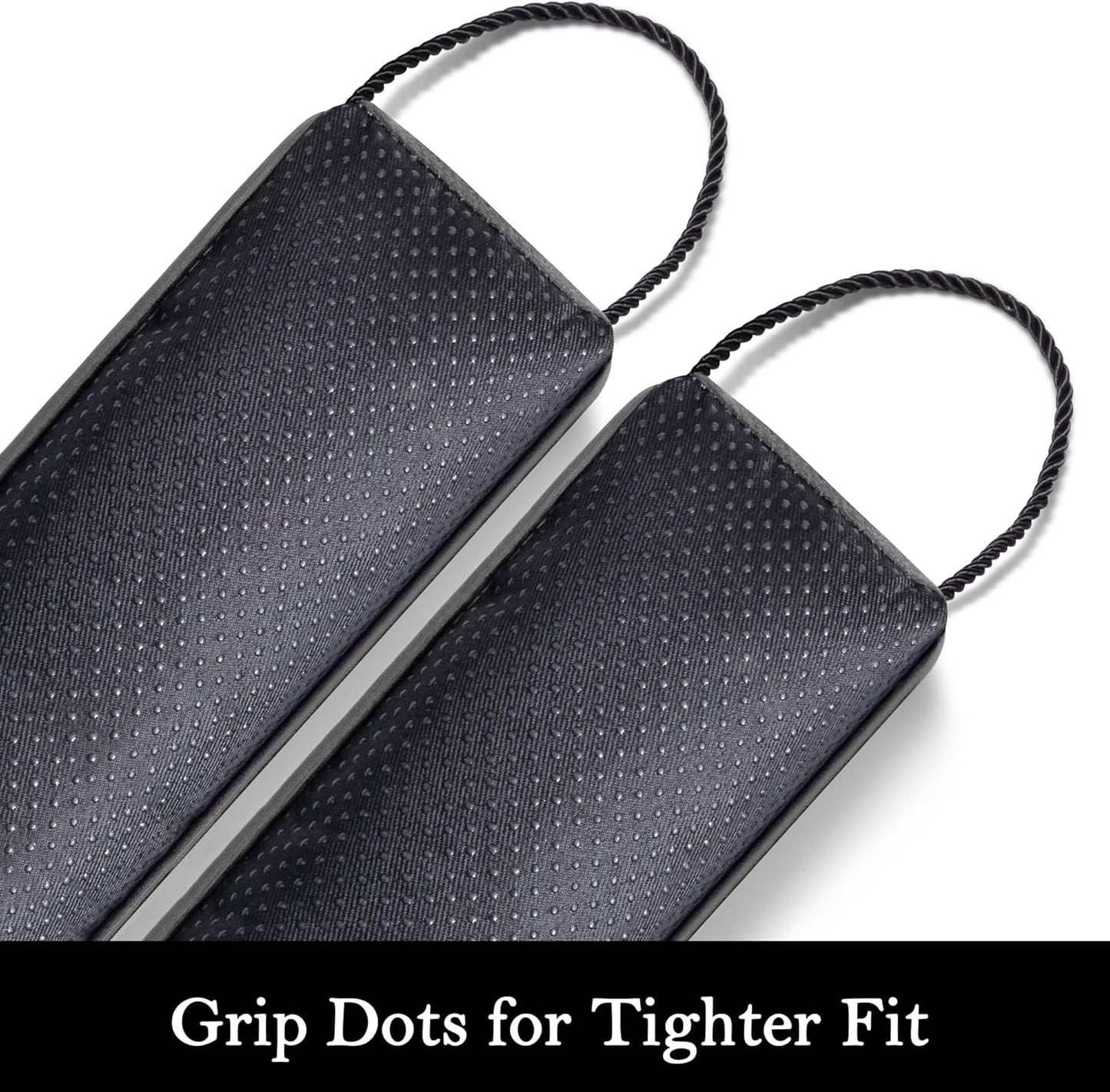 Sunolga 84" Door Draft Stopper Blocks Hot and Cold Air with Removable Washable Cover for Gaps Up to 3", All-Season Seal Strip for Noise, Wind, Door Sweep for Bottom of Door, Home Essentials, Gray