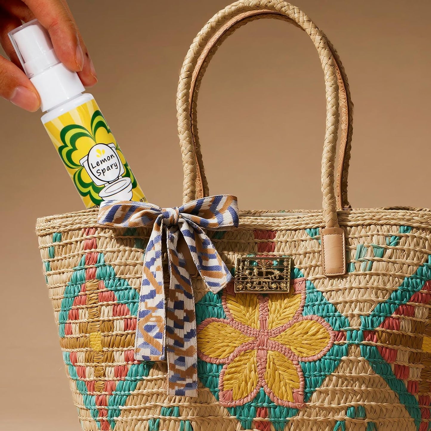 Toilet Spray for Poop 3 Pack, Travel Size Variety, Bathroom Odor Eliminator - Lemon Lavender Peony