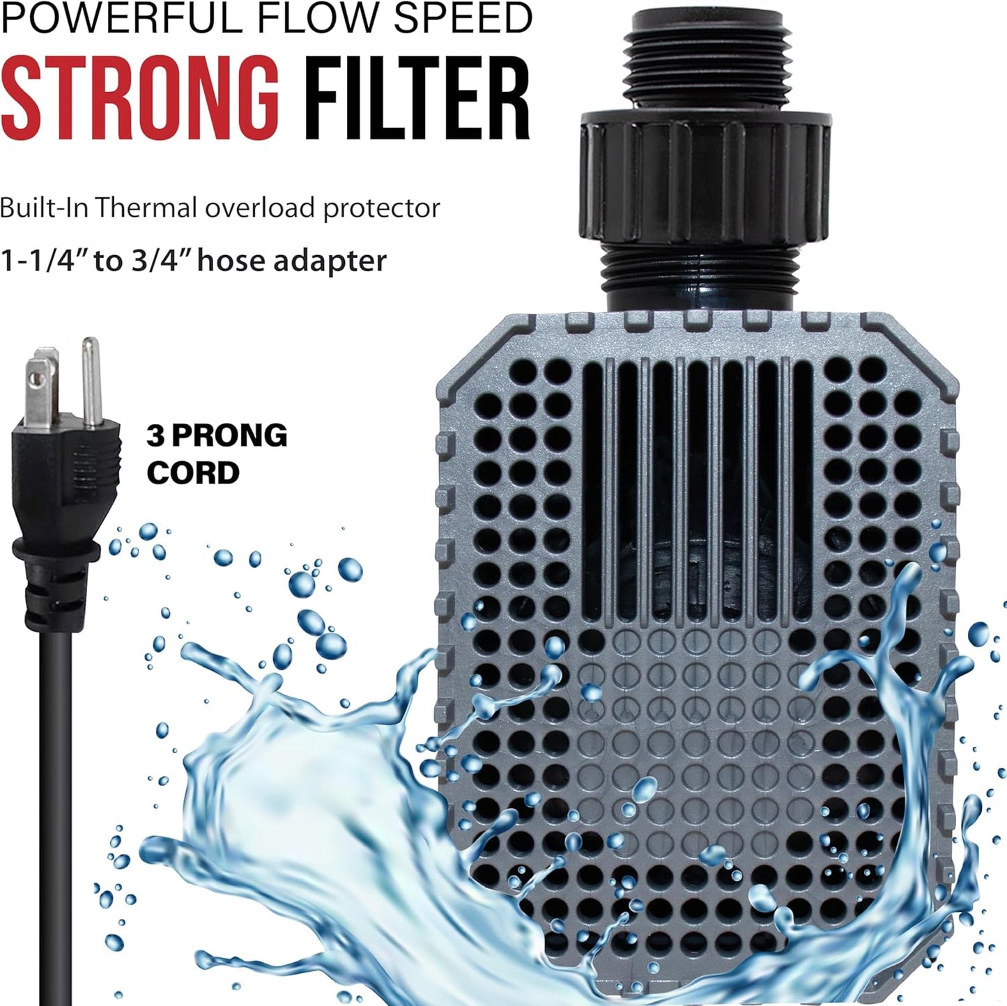 DrainX Tankless Water Heater Flushing Kit with Pump, Hoses, Descaling Powder and Measuring Bucket, All in One Complete Maintenance Solution