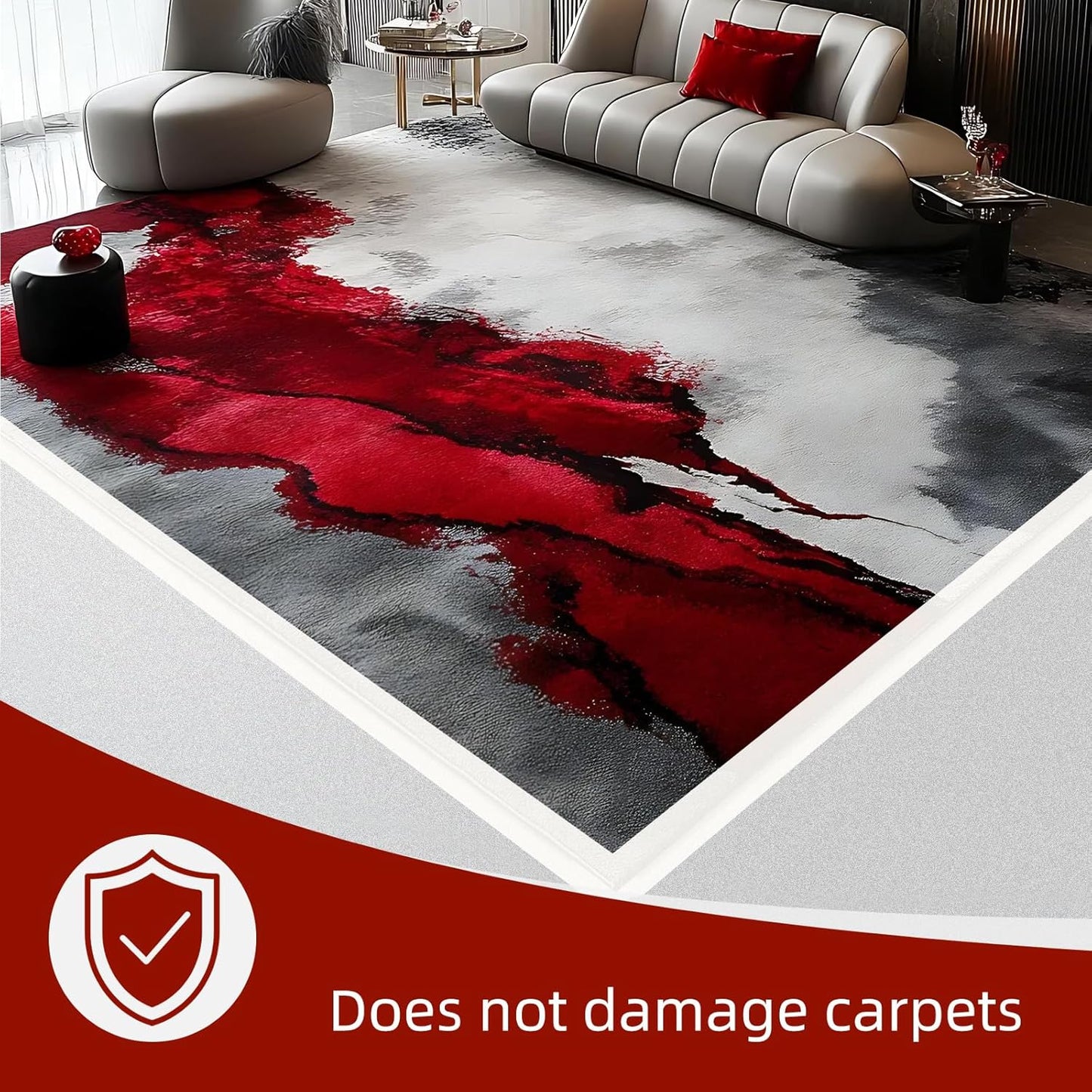 WELSTIK 2 Pack Gaffers Tape White,2" X 33 Yards-10% Longer-Heavy Duty Gaffer Floor Tape for Cables,TV Shoots, Theater Stage Setup,Interior Design,Residue Free,Non-Reflective Easy to Rip