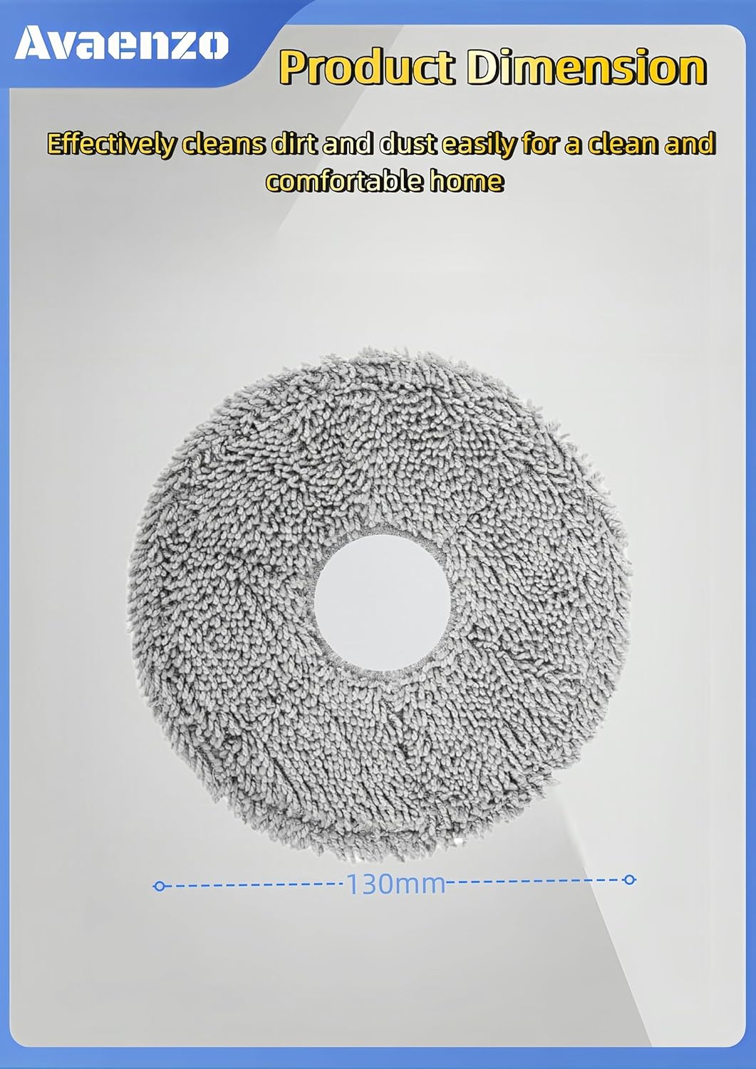 Replacement Mop Pads Compatible with iRobot Roomba Plus 405 505 Combo Robot VacuumRobot Vacuum 6 Mop Cloth