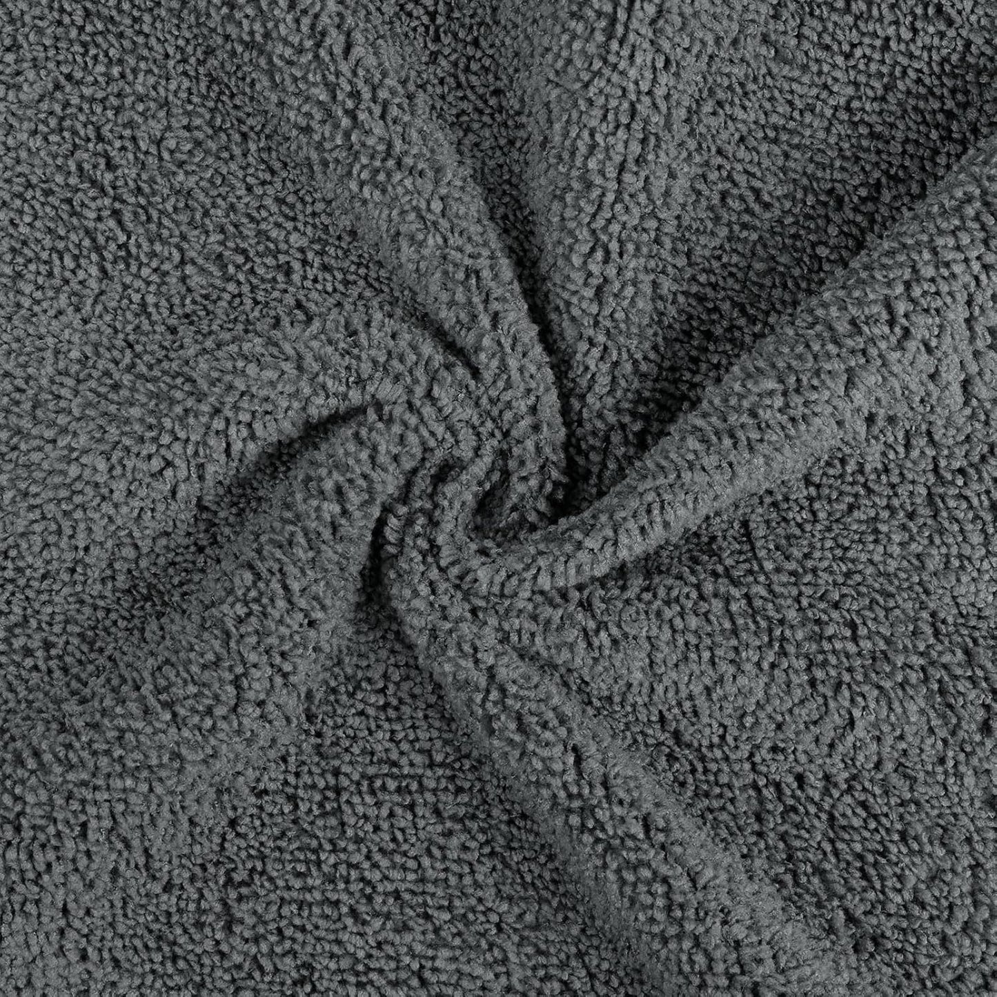 Orighty Microfiber Washcloths Bulk Towels Set 100 Pack, Highly Absorbent and Soft Feel Face Cloths, Multi-Purpose Wash Cloths & Hand Towels for Bathroom, Hotel, Spa, and Gym, 12x12 Inch, Grey