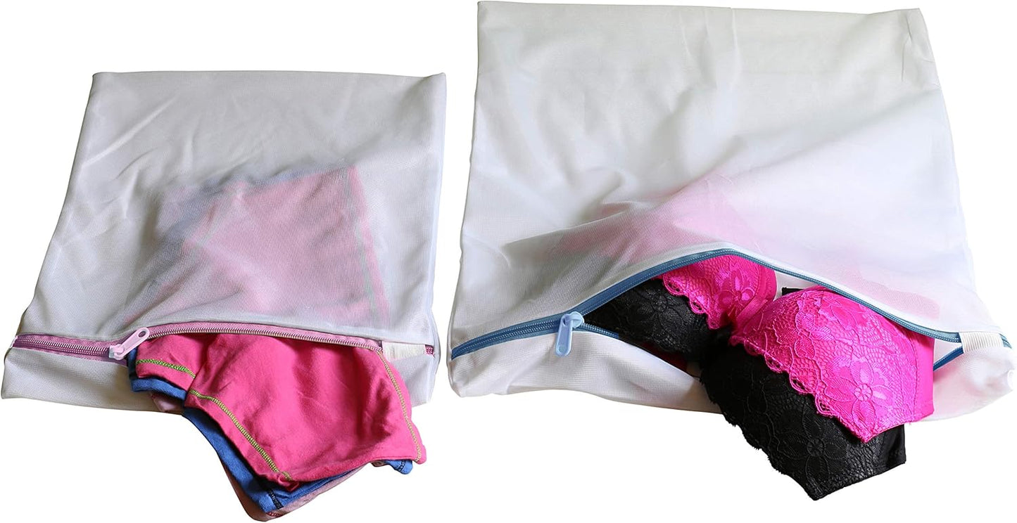 Simple Houseware Laundry Bra Lingerie Mesh Wash Bags (1 X-Large, 2 Large and 2 Medium) - 5 Pack
