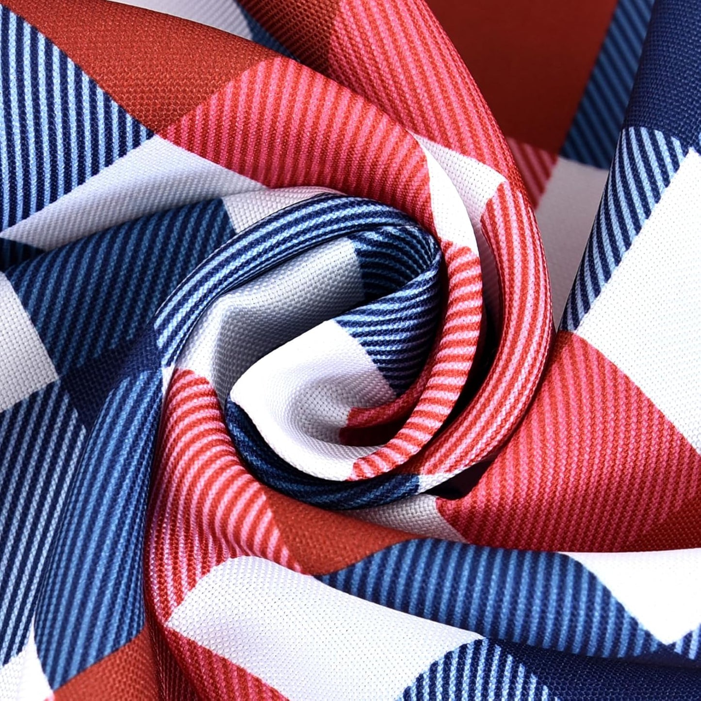 4th of July Checkered Tablecloth Fabric - Rectangle 58x84 Inch Classic Gingham Patriotic Party Table Cloth for Indoor/Outdoor Use - Independence Day Memorial Day Washable Table Cover