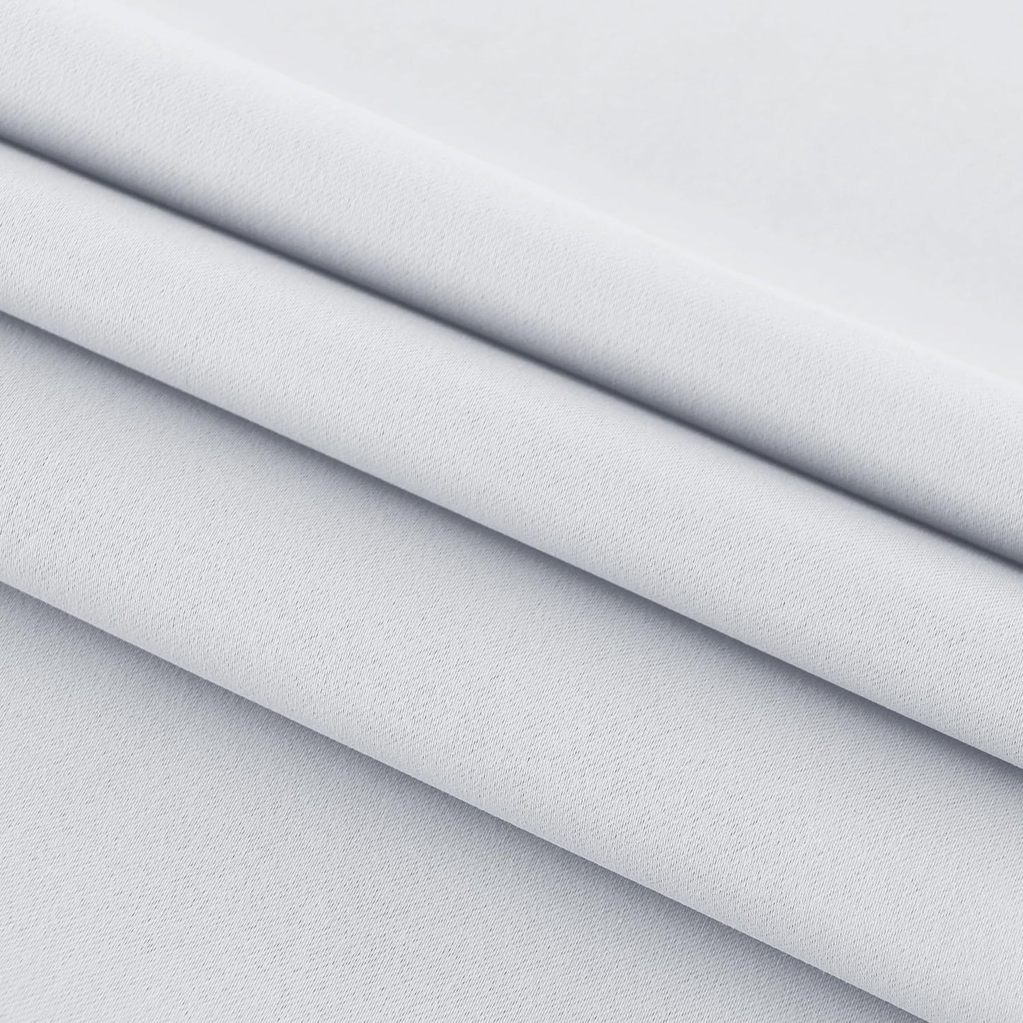 DWCN French Door Curtains – Rod Pocket Thermal Blackout Curtain for Doors with Glass Window, Kitchen and Patio Doors for Privacy, 54 X 72 Inches Long, 1 Curtain Panel with Tieback, Greyish White